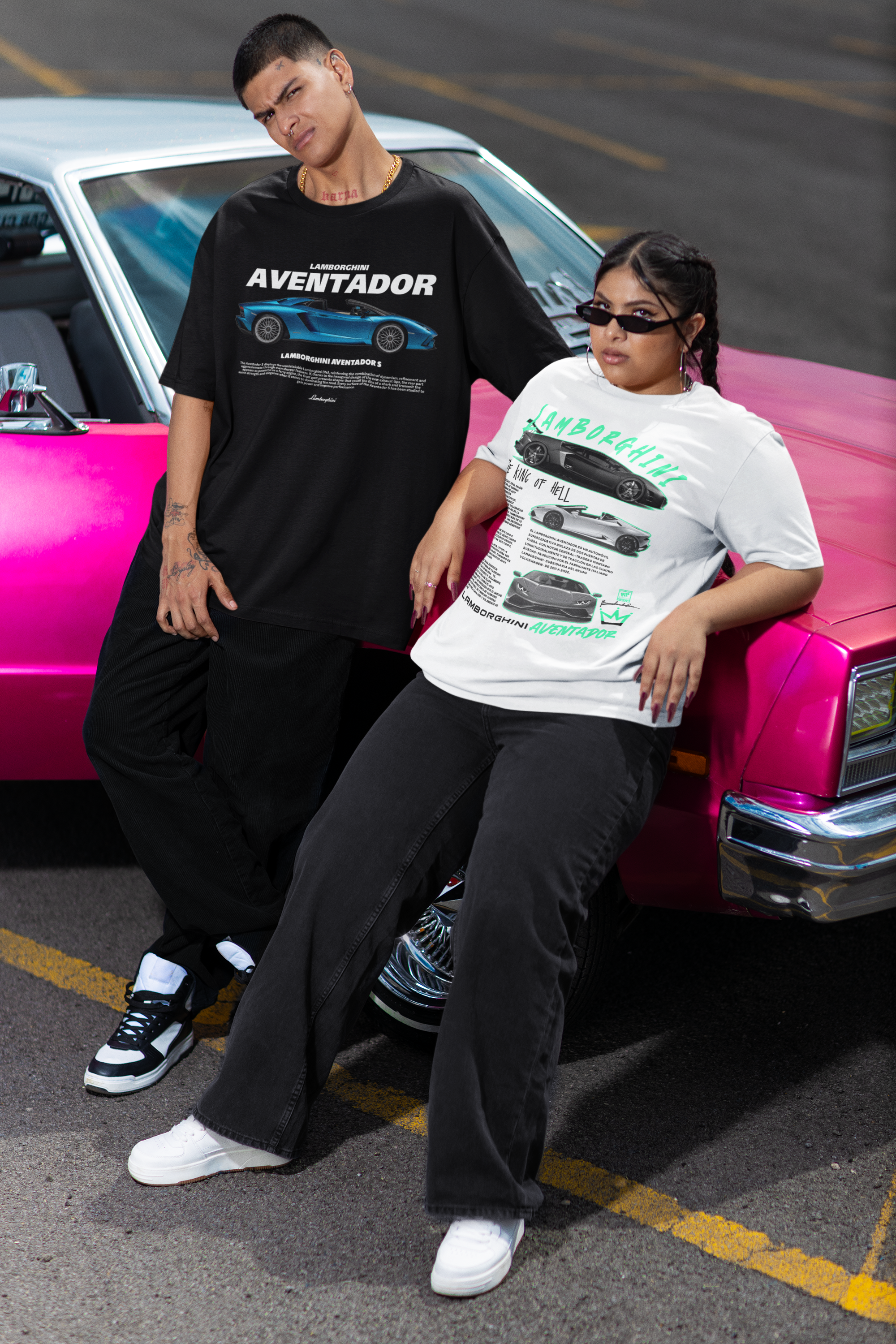 Aventador Speed Legend Oversized Heavyweight Tee