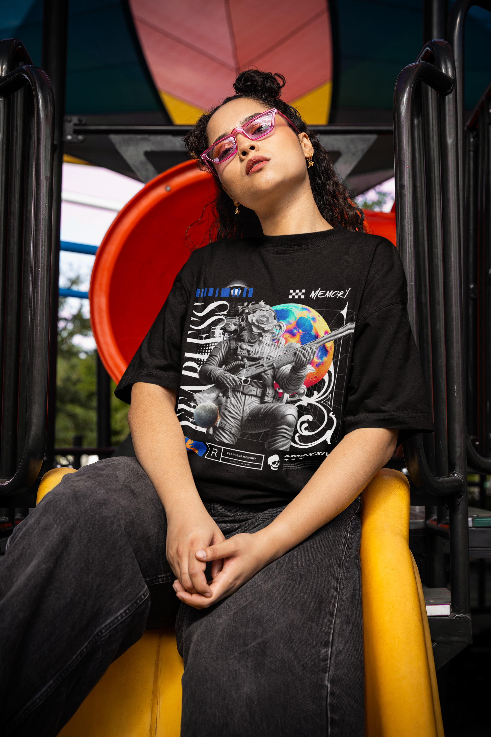 Fearless Memory Astronaut, Graphic Unisex Tee