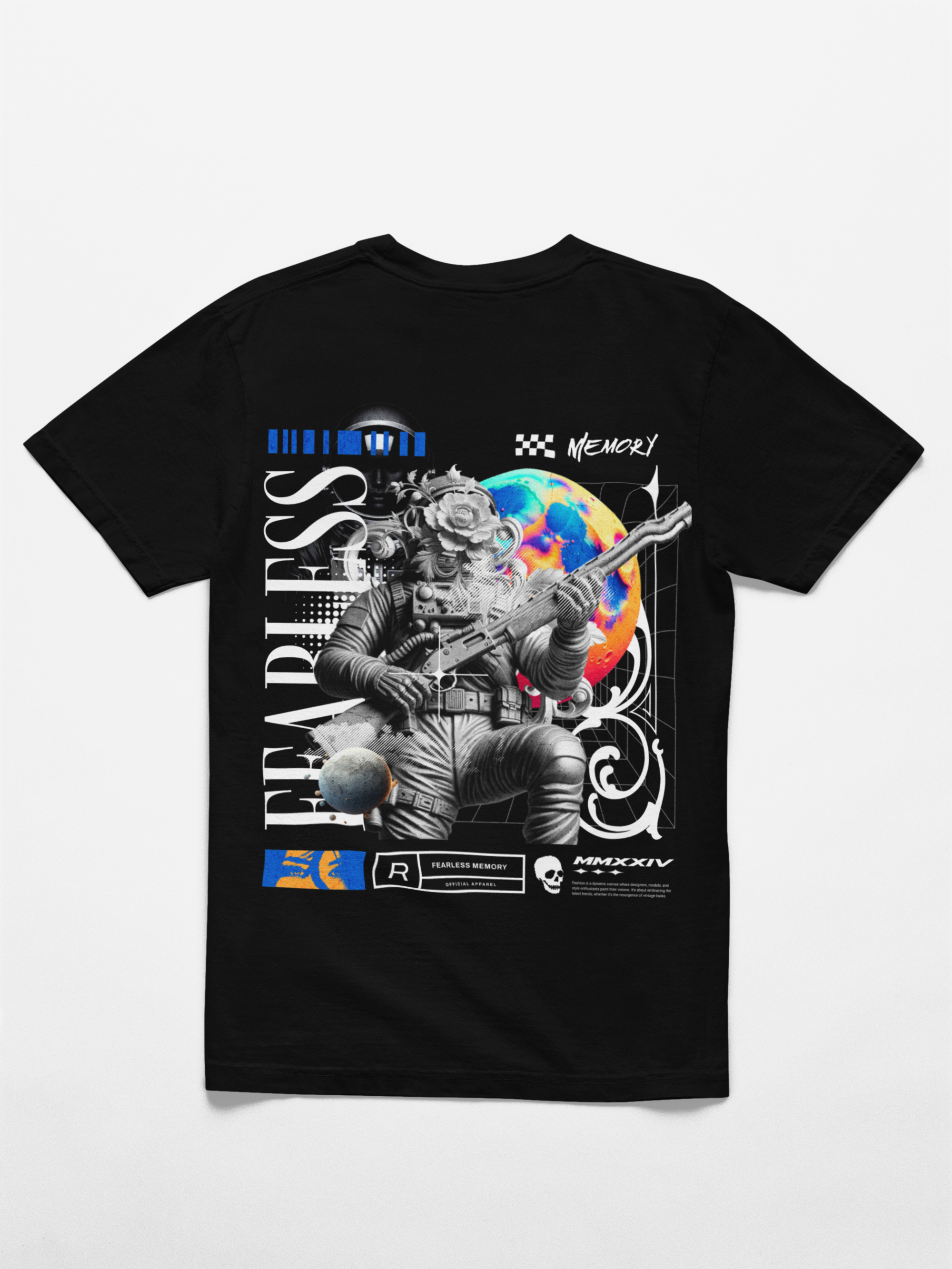 Fearless Memory Astronaut, Graphic Unisex Tee