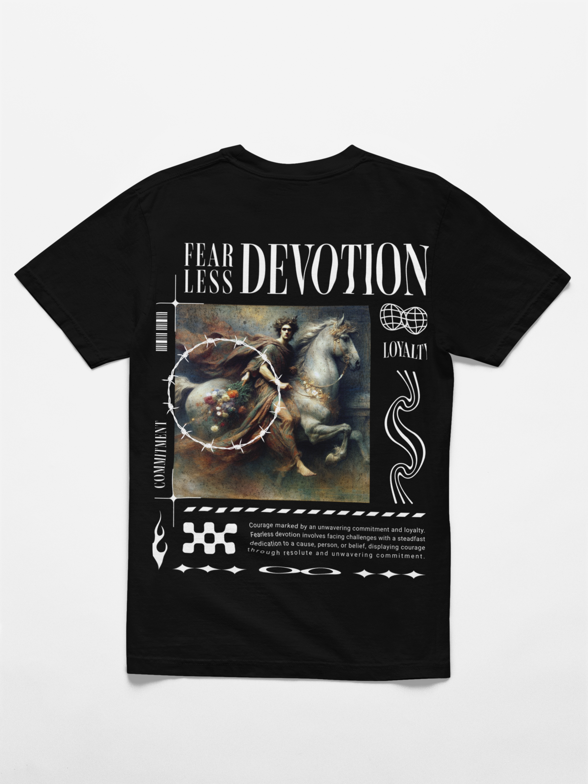 Fearless Devotion, Graphic Unisex Tee