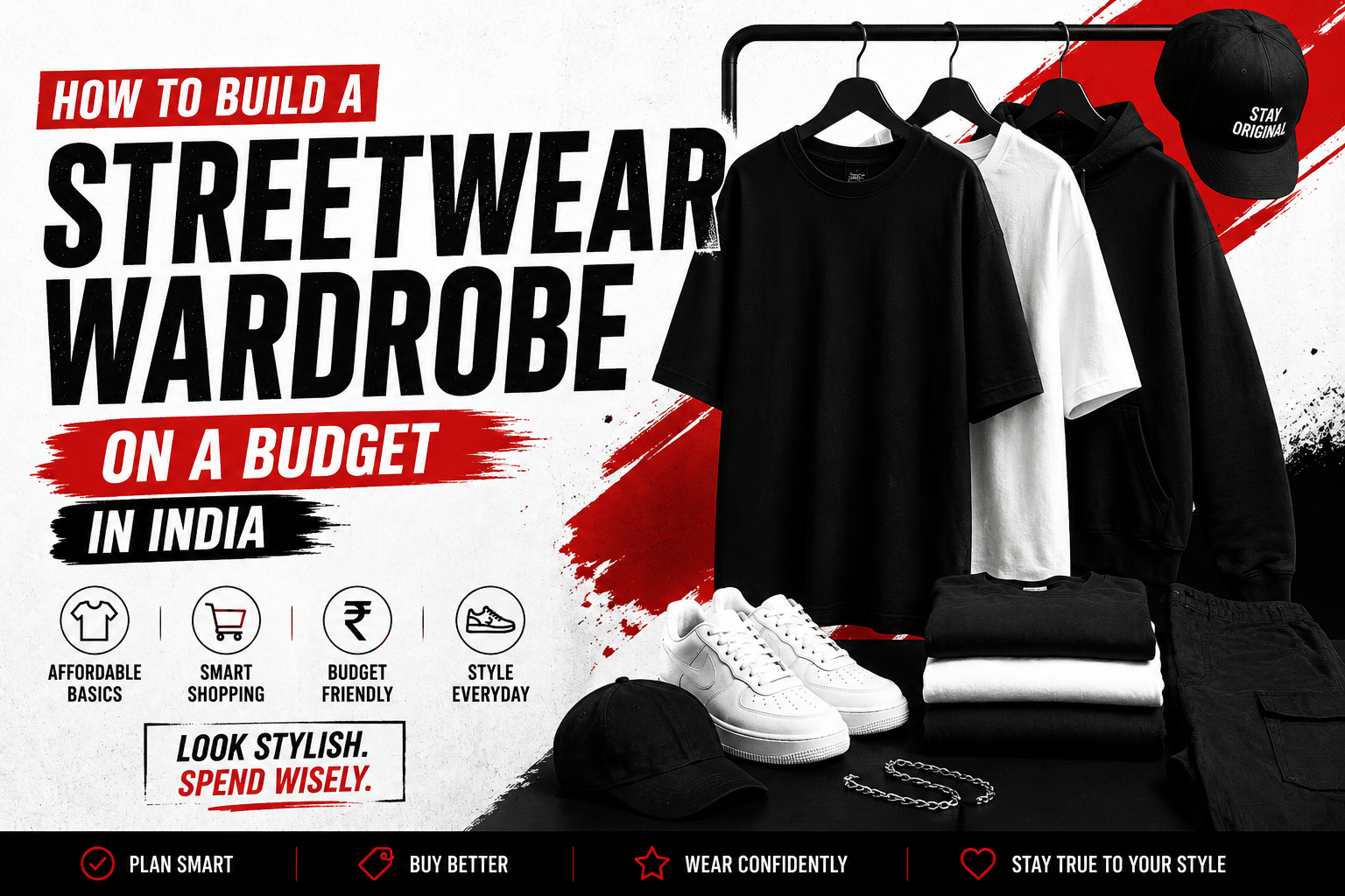 How to Build a Streetwear Wardrobe on a Budget in India