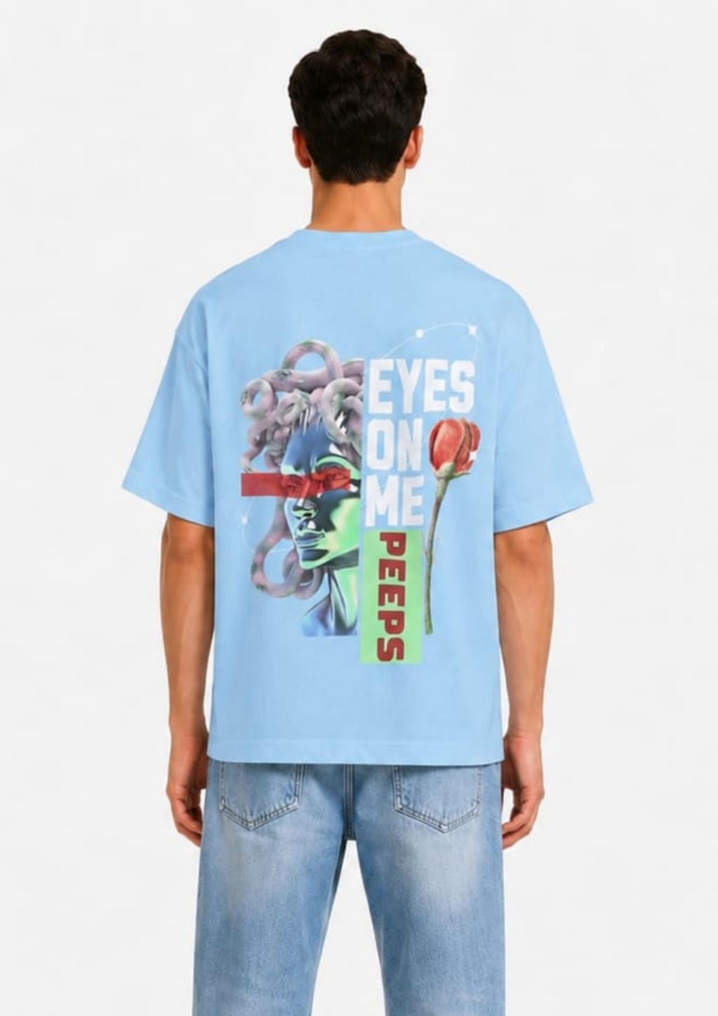 EYES ON ME PEEPS Oversized tee