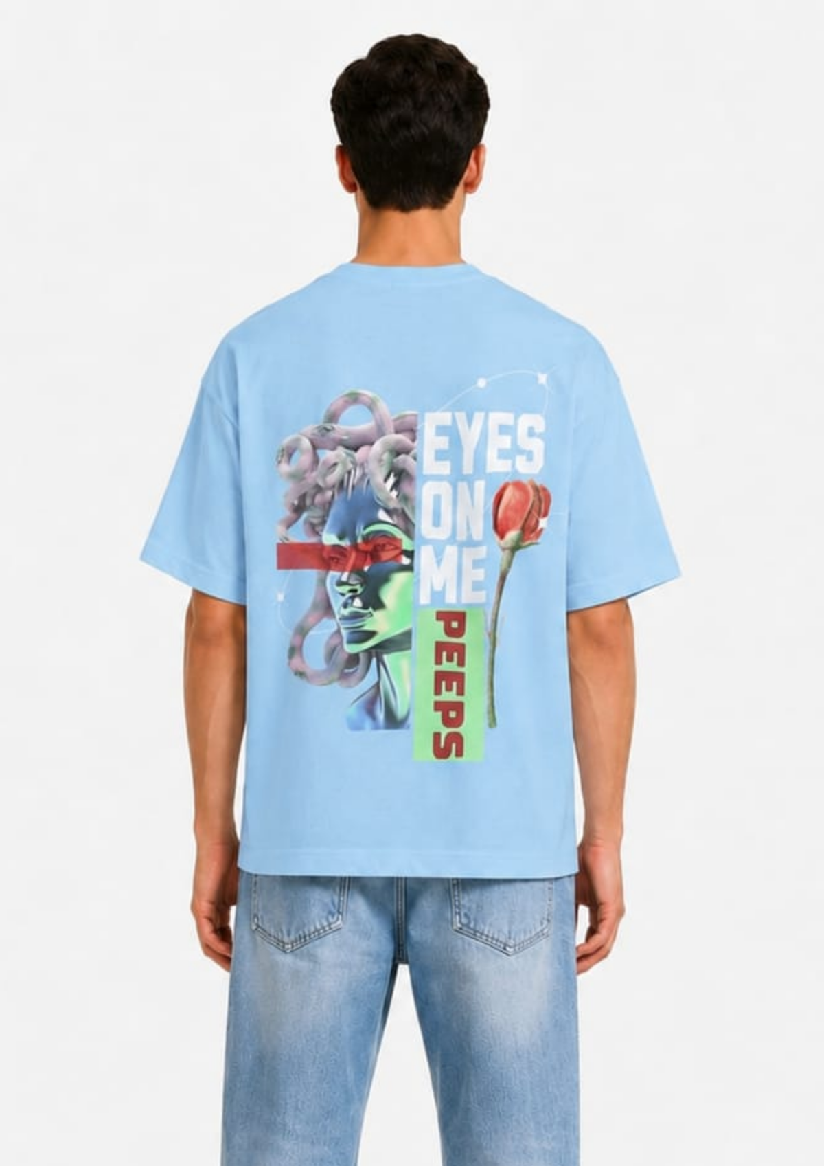 EYES ON ME PEEPS Oversized tee