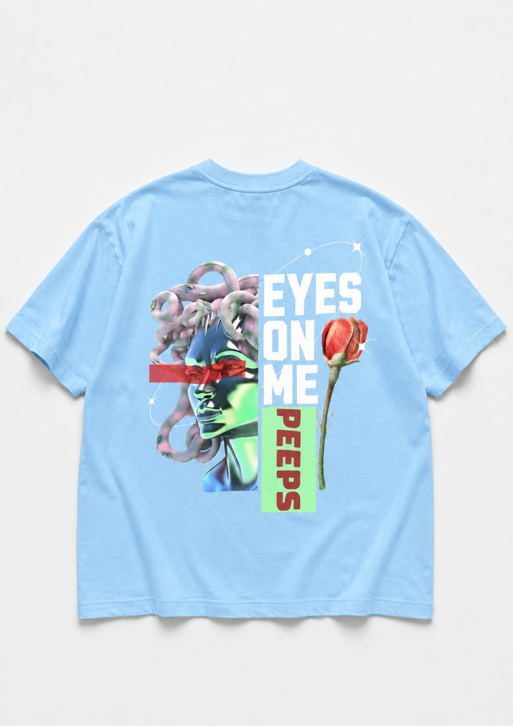 EYES ON ME PEEPS Oversized tee
