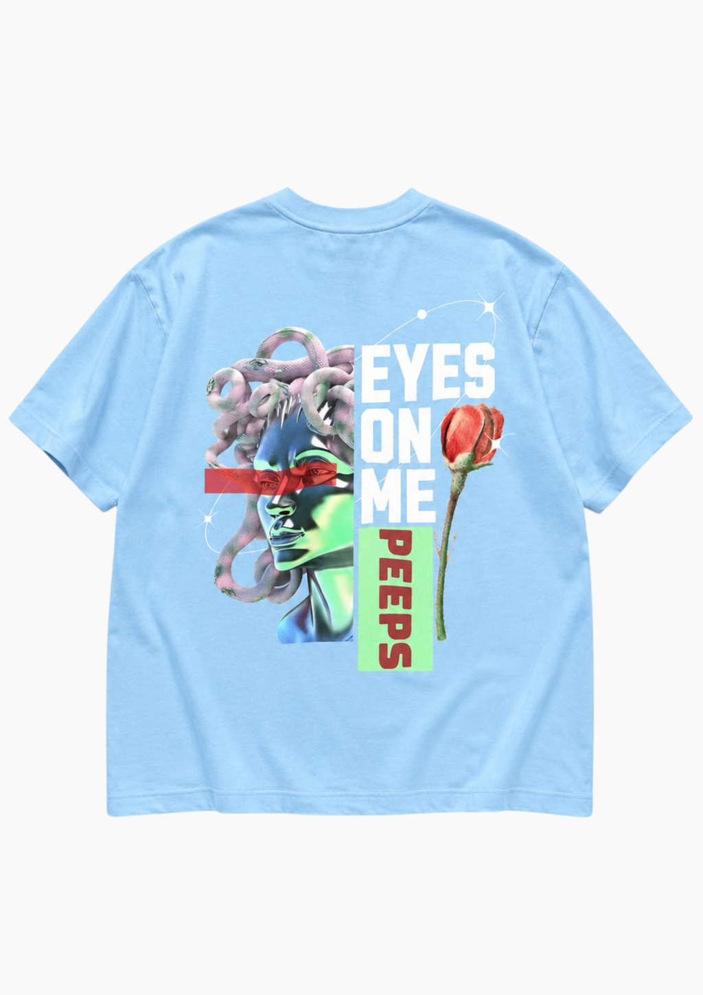 EYES ON ME PEEPS Oversized tee