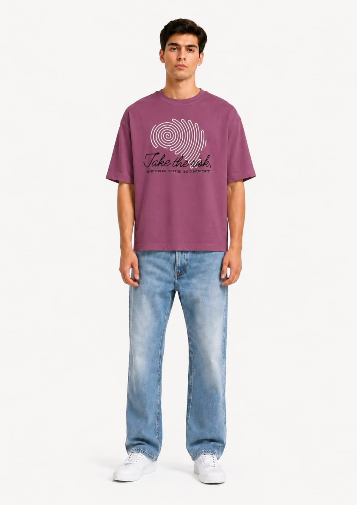 Seize The Moment Oversized tee