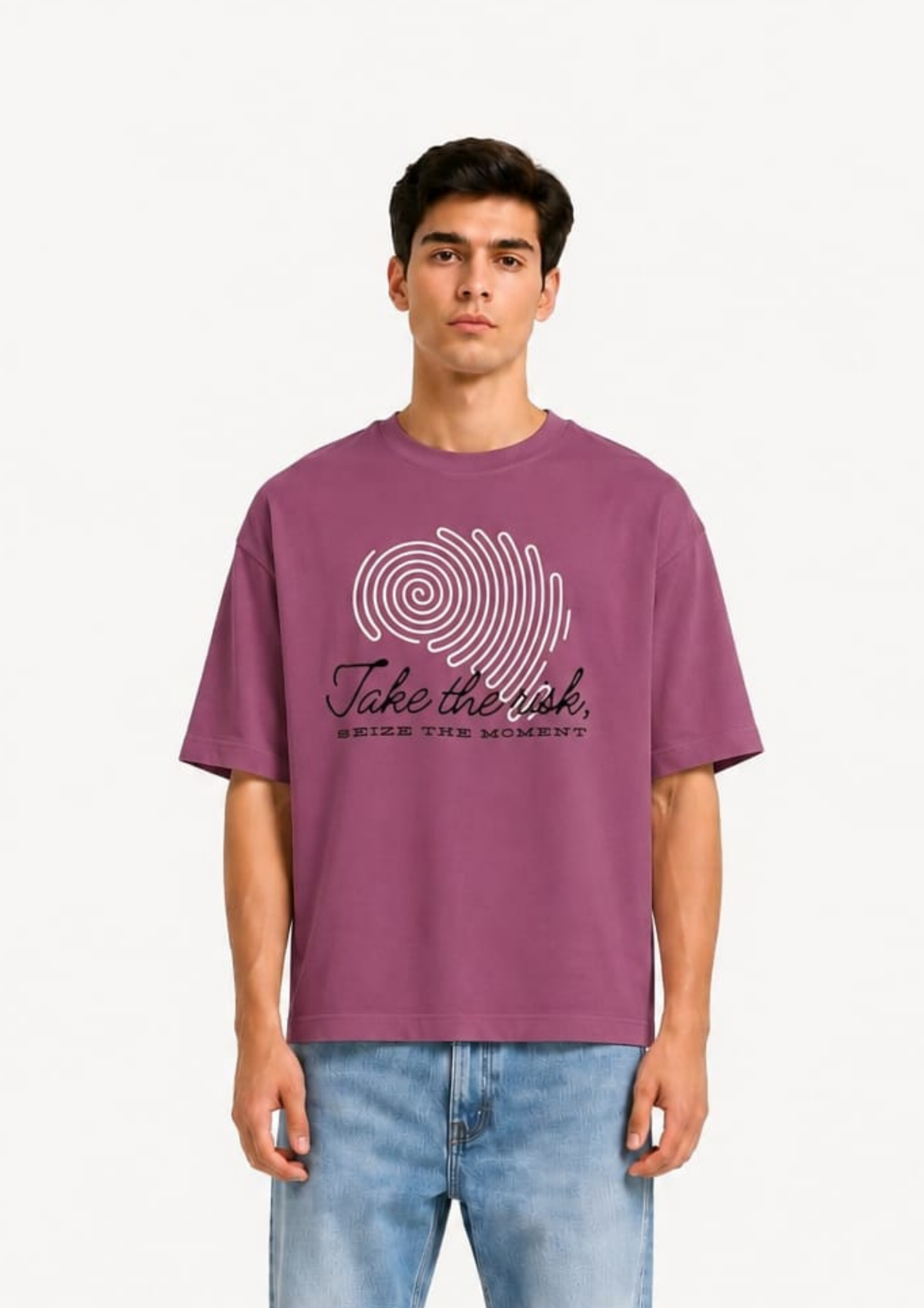 Seize The Moment Oversized tee