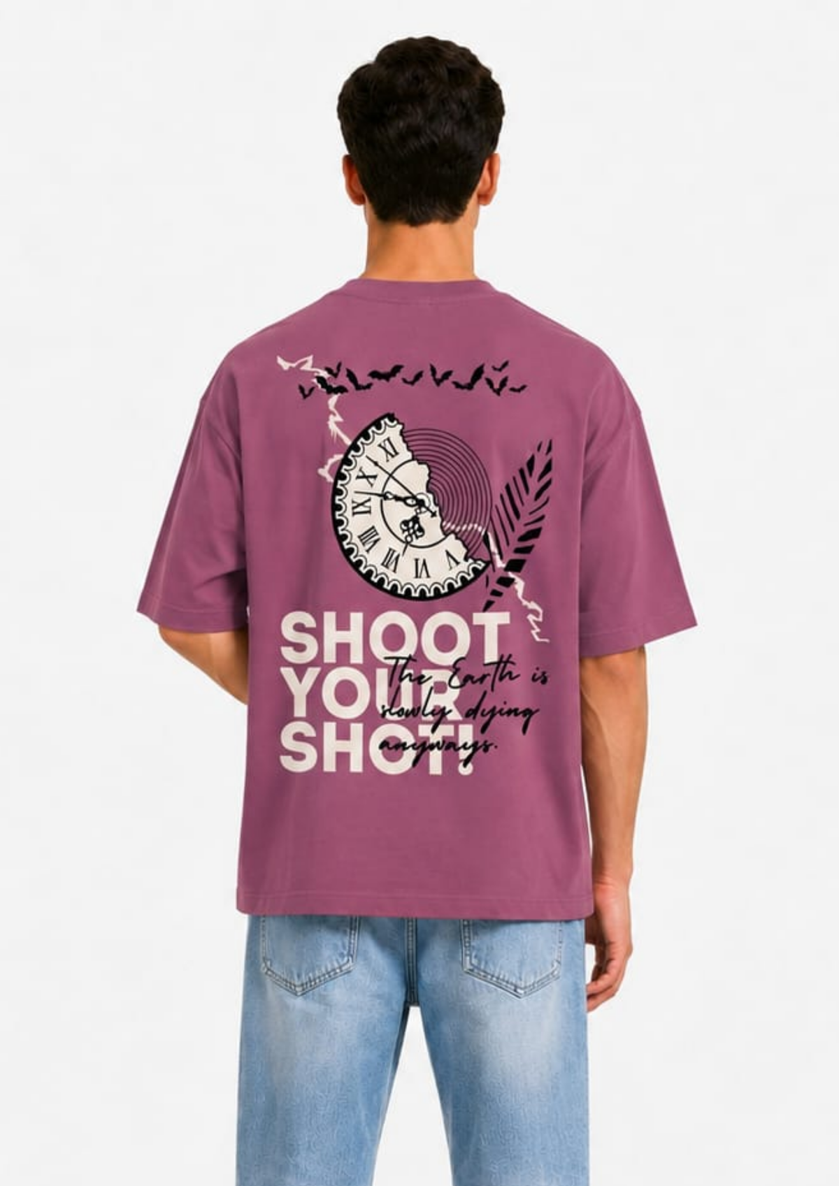 Seize The Moment Oversized tee