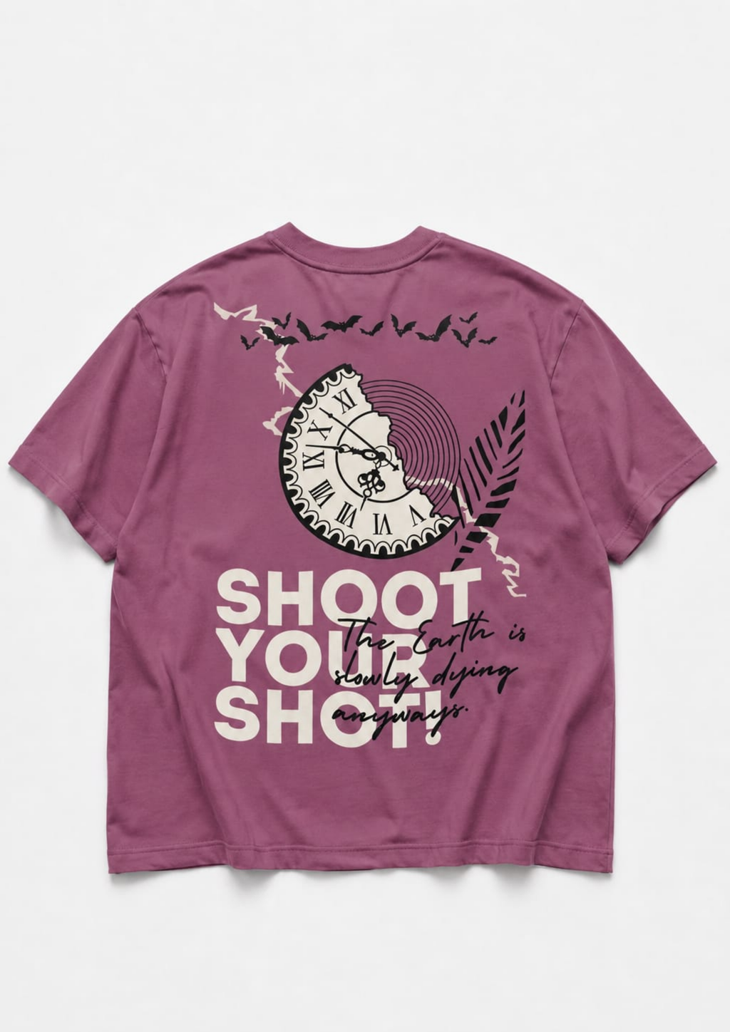 Seize The Moment Oversized tee