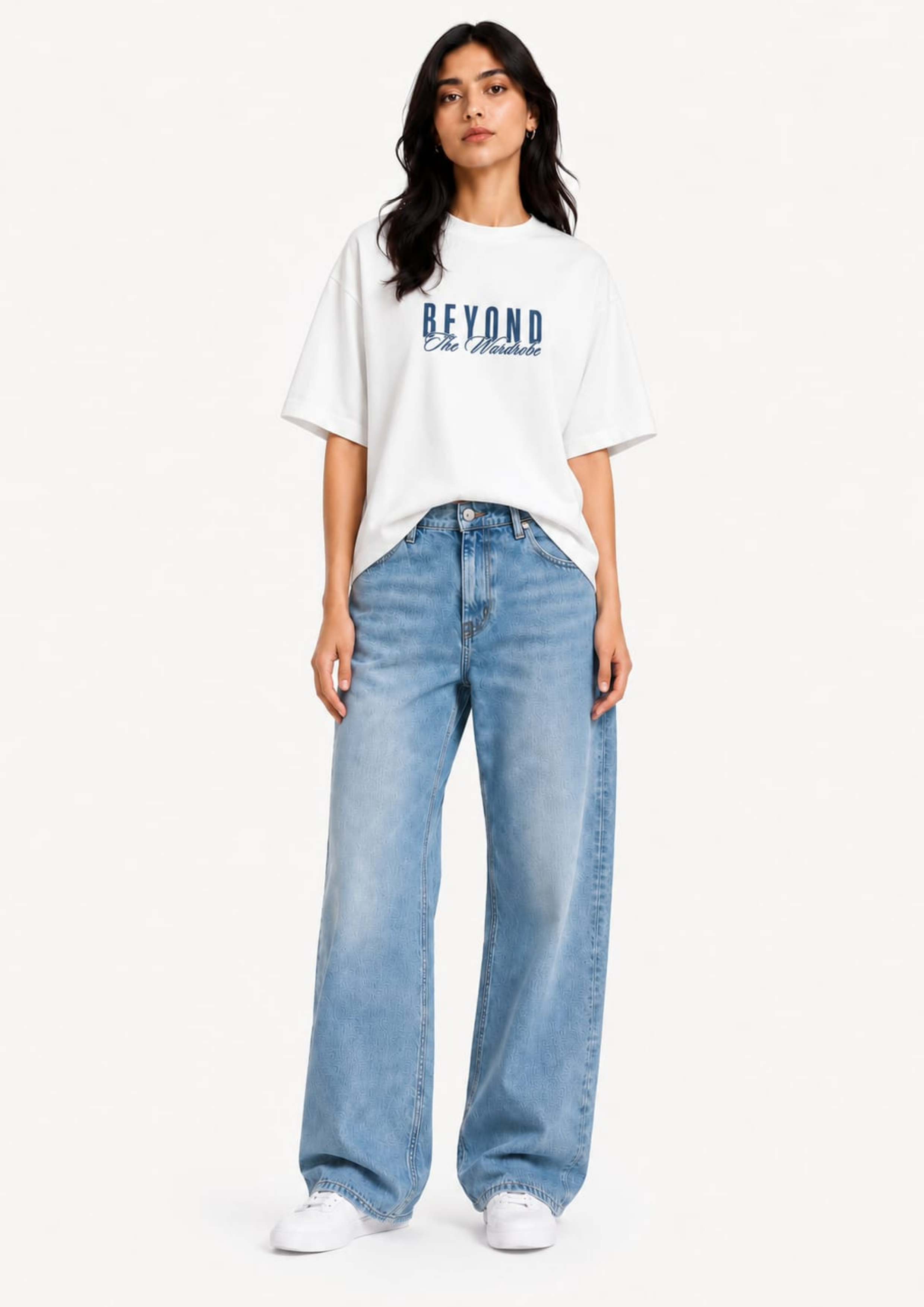 Buggy the Star Clown × Luffy Anime Oversized tee