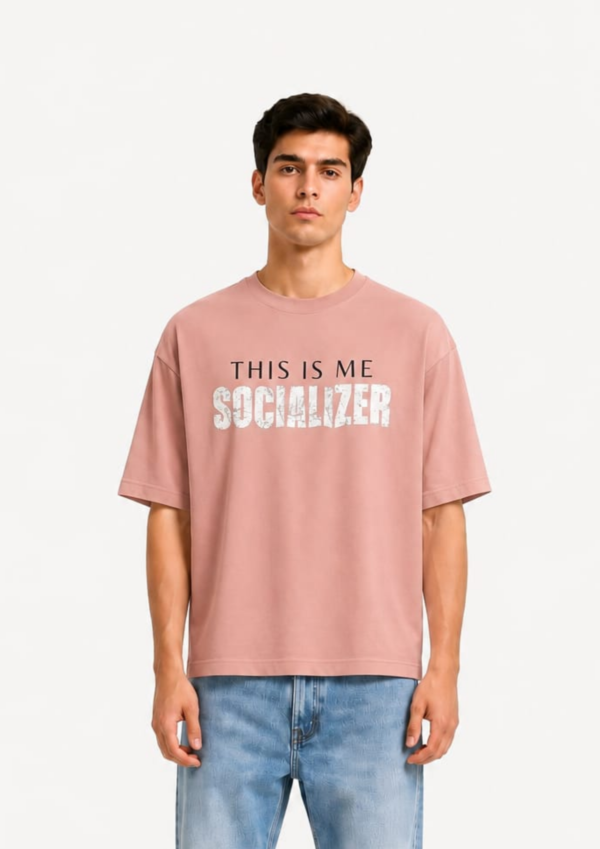 Socializer Statement Oversized tee