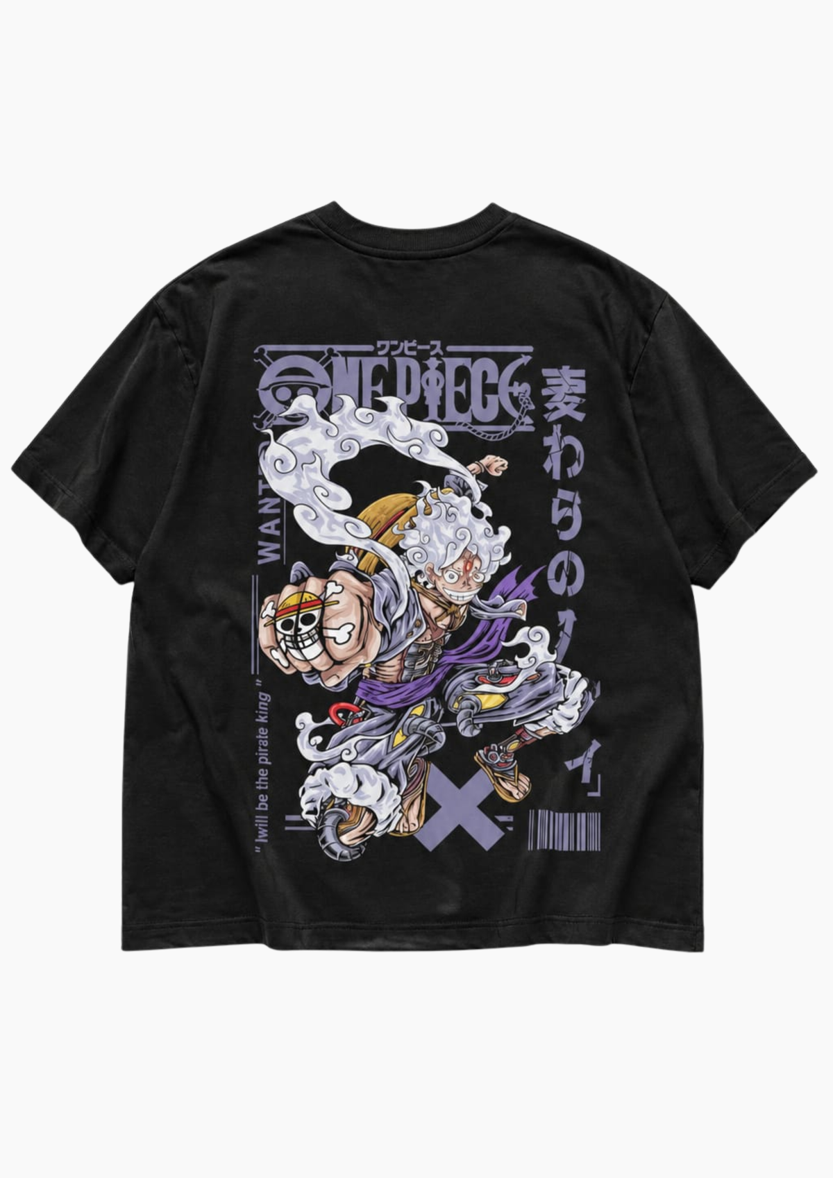Pirate King Awakening T-shirt – Gear 5 Luffy Edition