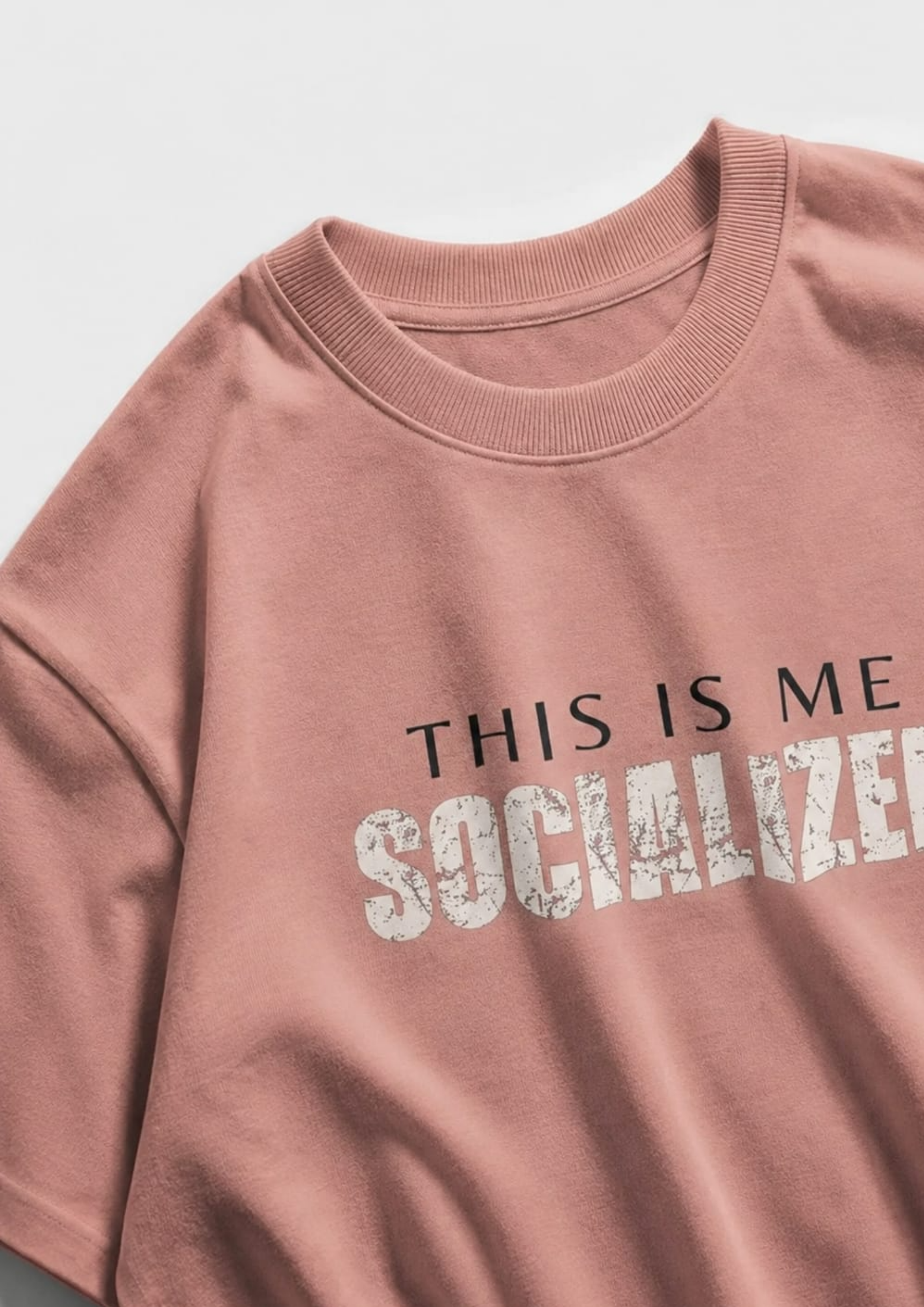 Socializer Statement Oversized tee