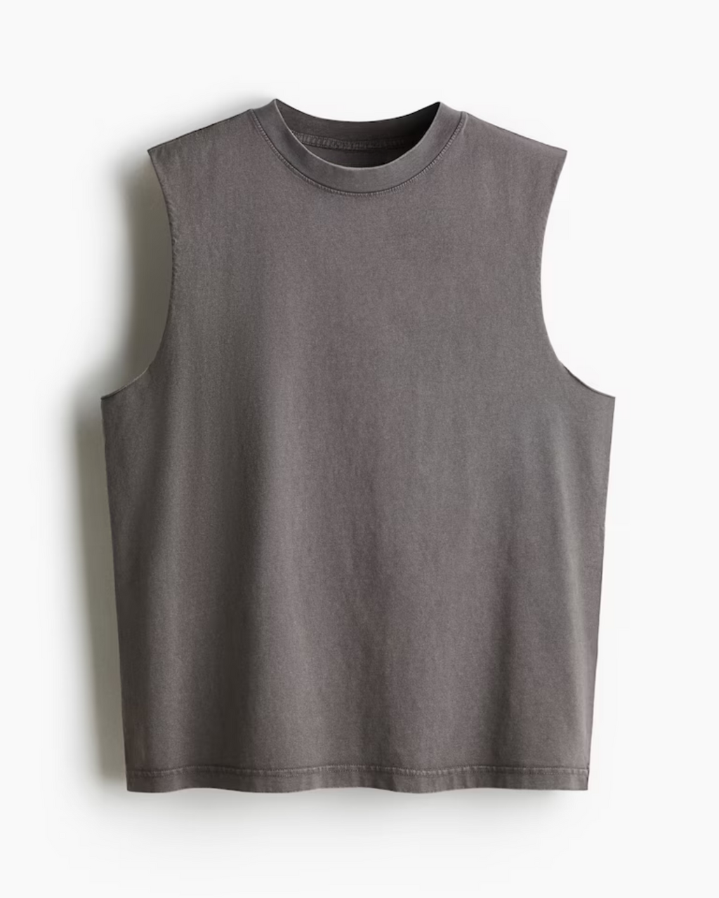 Regular Fit Washed vest tank top