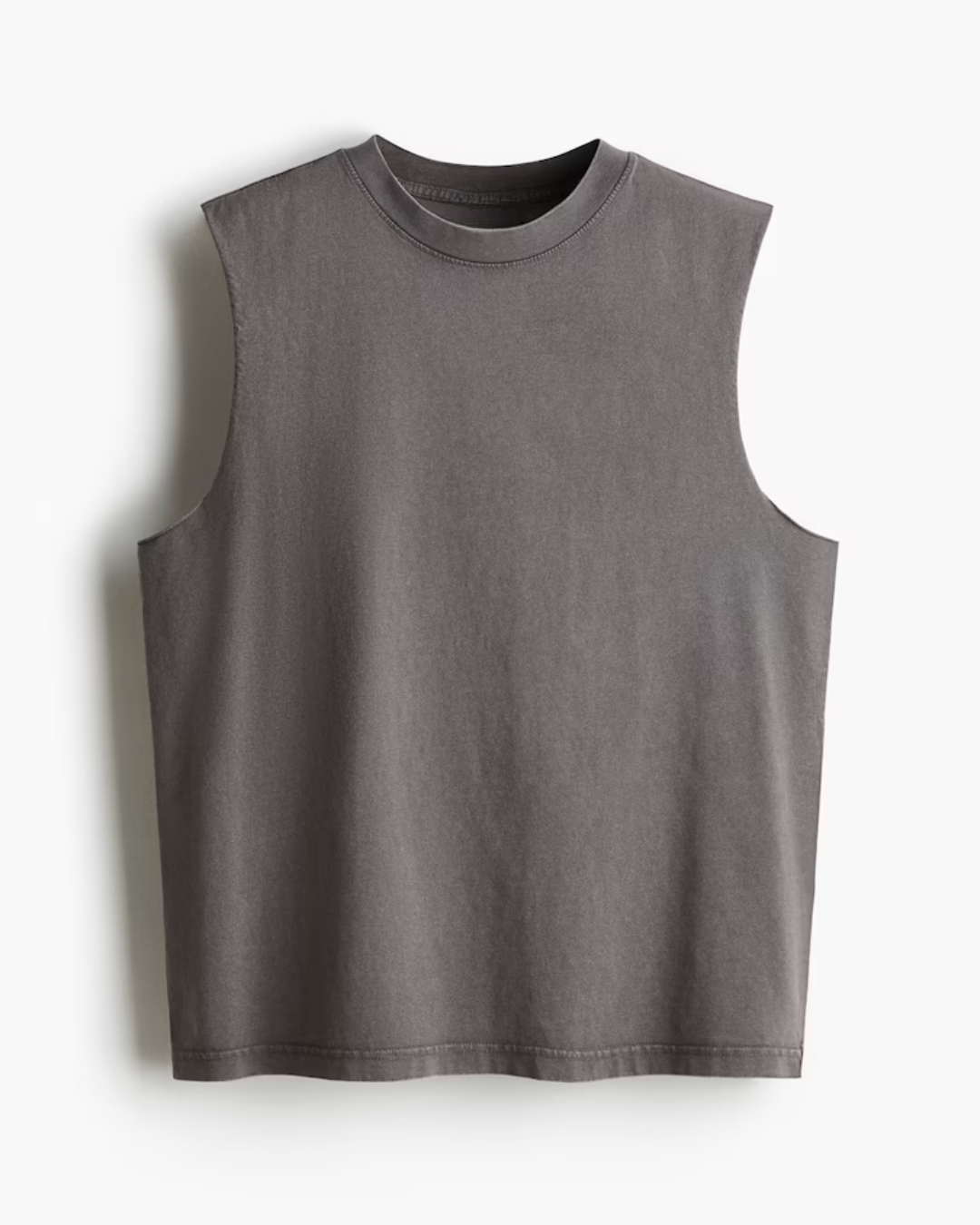 Regular Fit Washed vest tank top