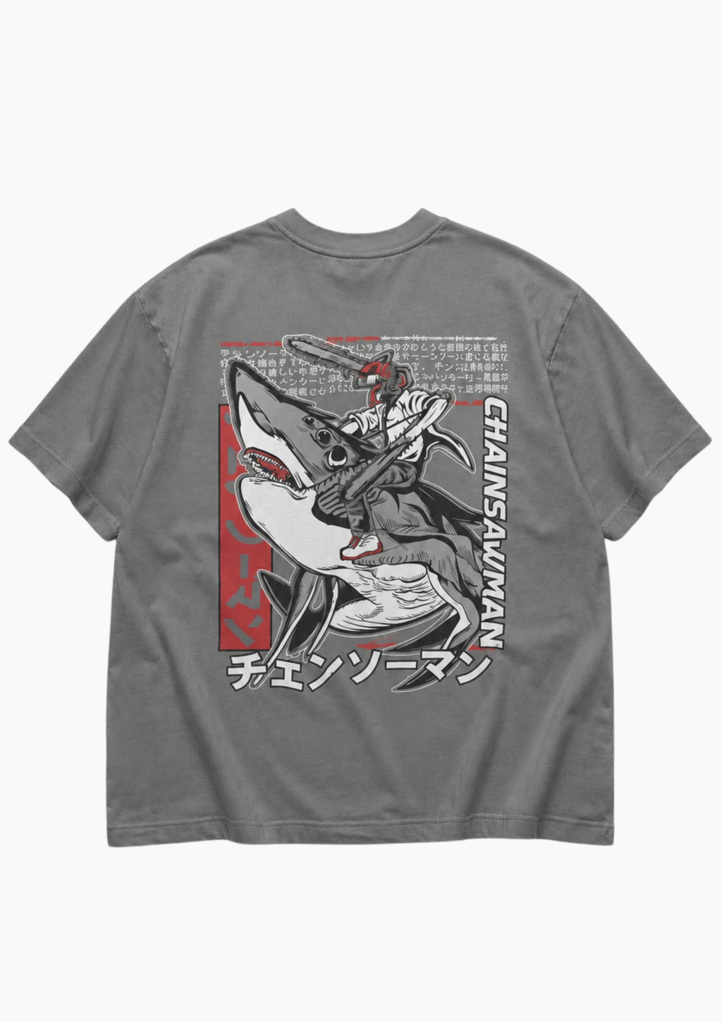Devil Hunter Slash Oversized tee – Chainsaw Man Edition