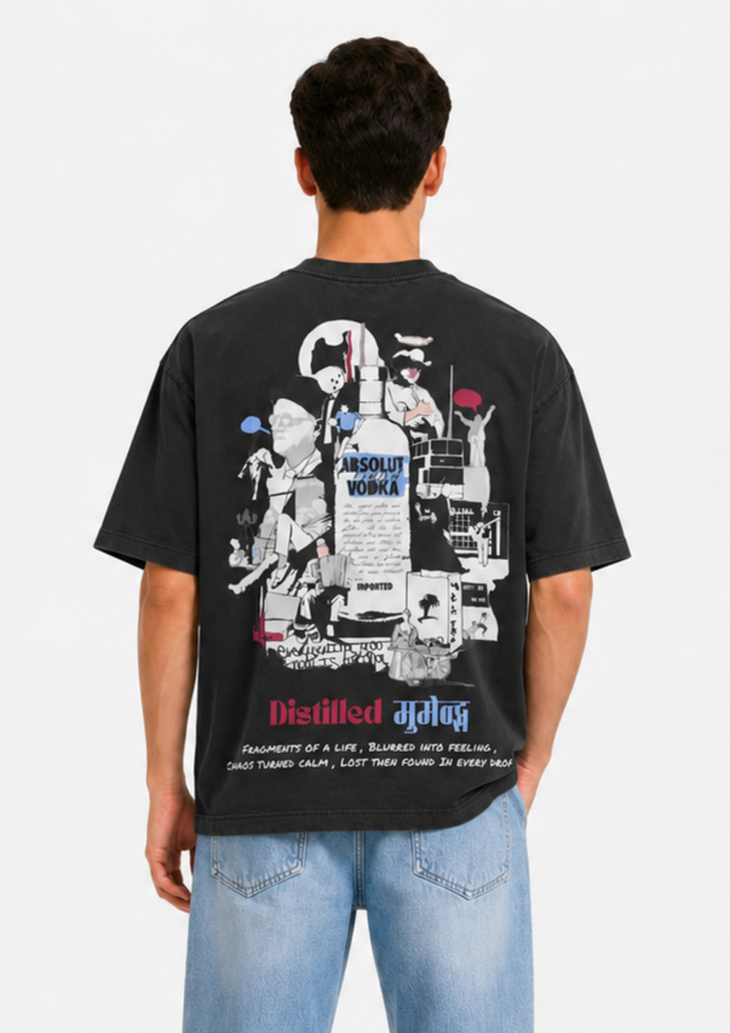Absolutly Sober Oversized tee