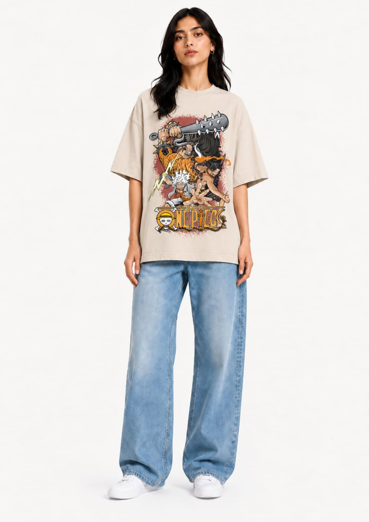 One Piece: Wano Showdown Oversized tee