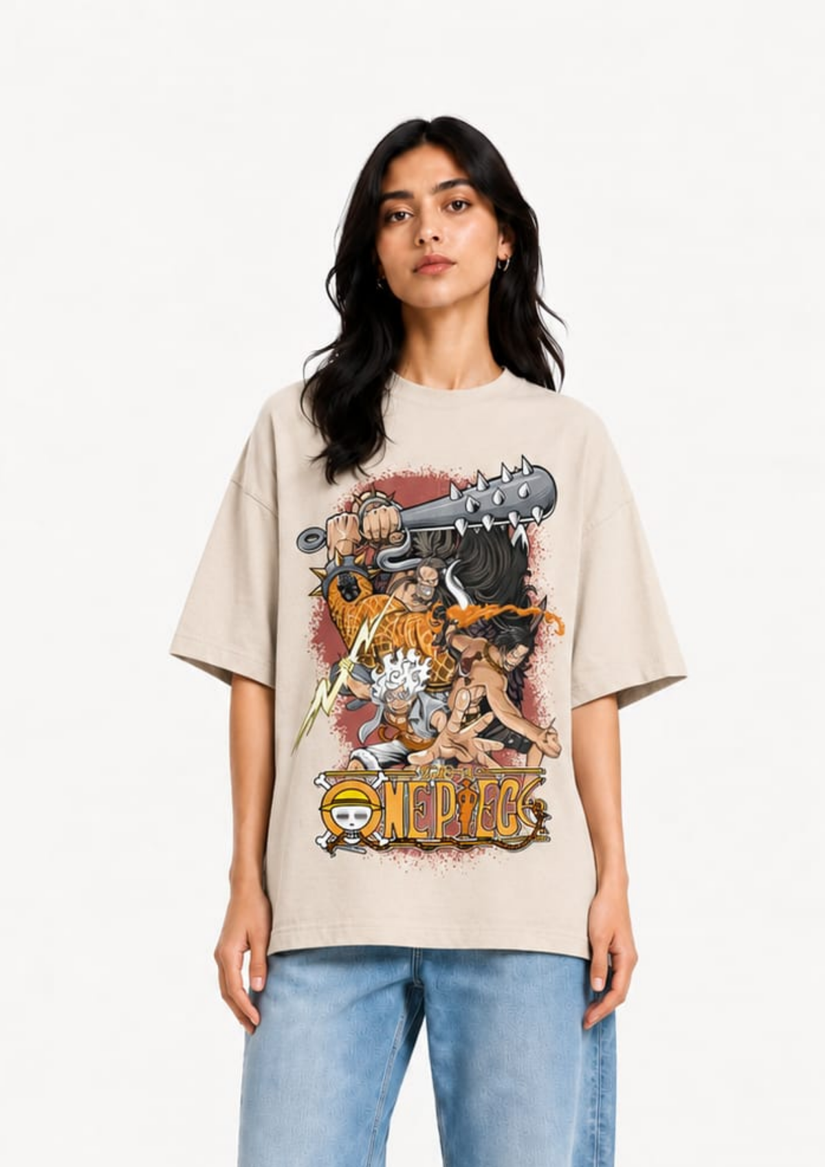 One Piece: Wano Showdown Oversized tee