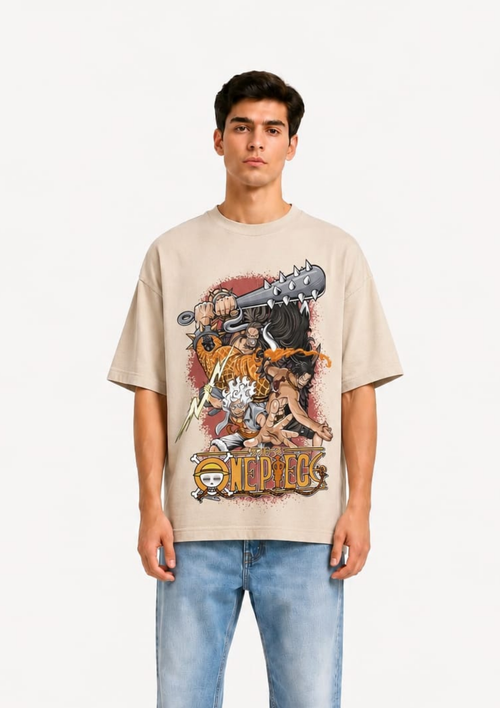 One Piece: Wano Showdown Oversized tee