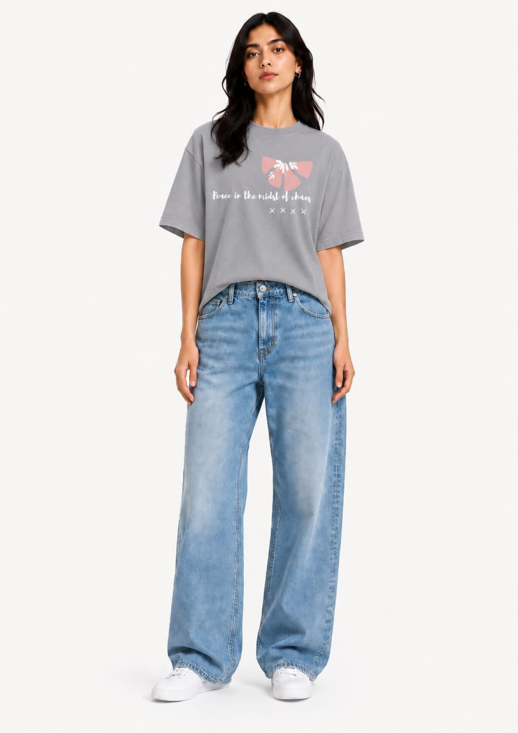 Calm Amidst Chaos Oversized tee