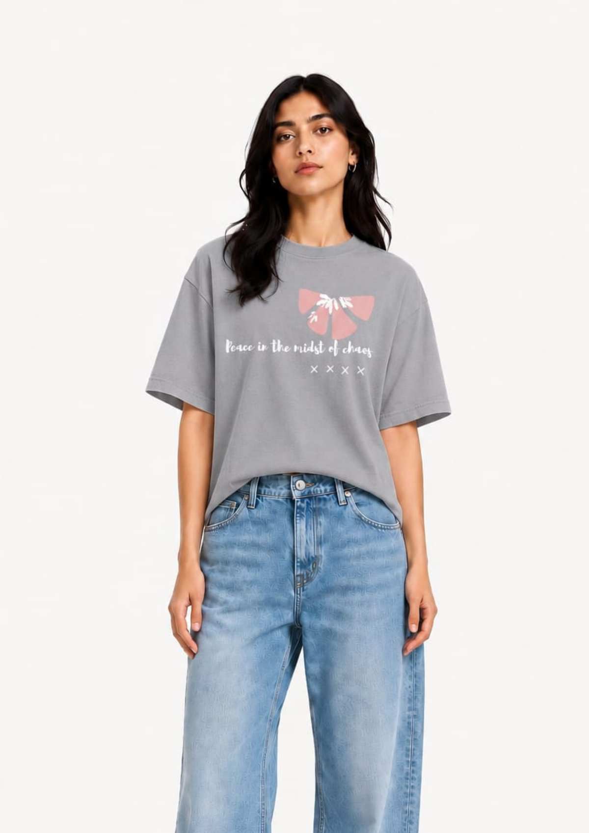 Calm Amidst Chaos Oversized tee