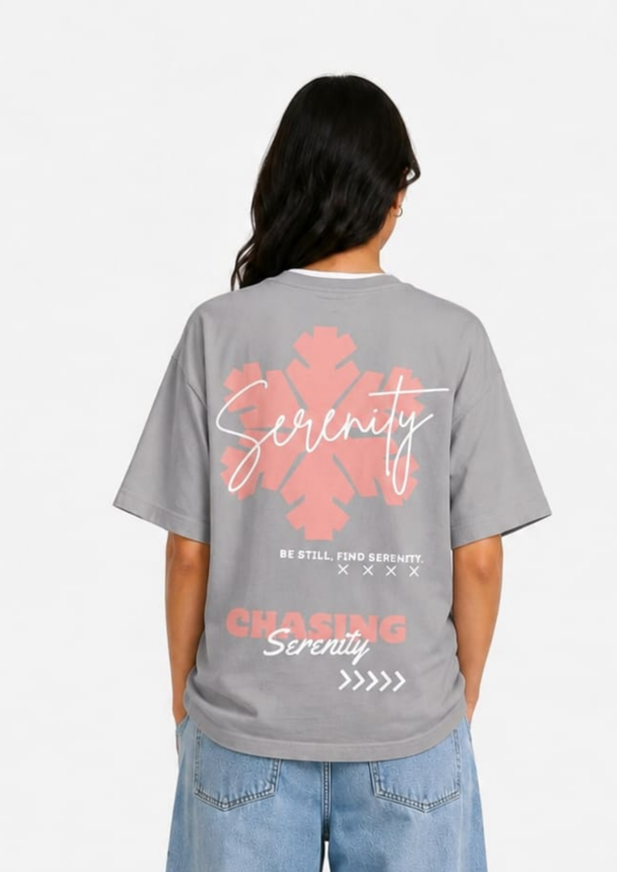 Calm Amidst Chaos Oversized tee