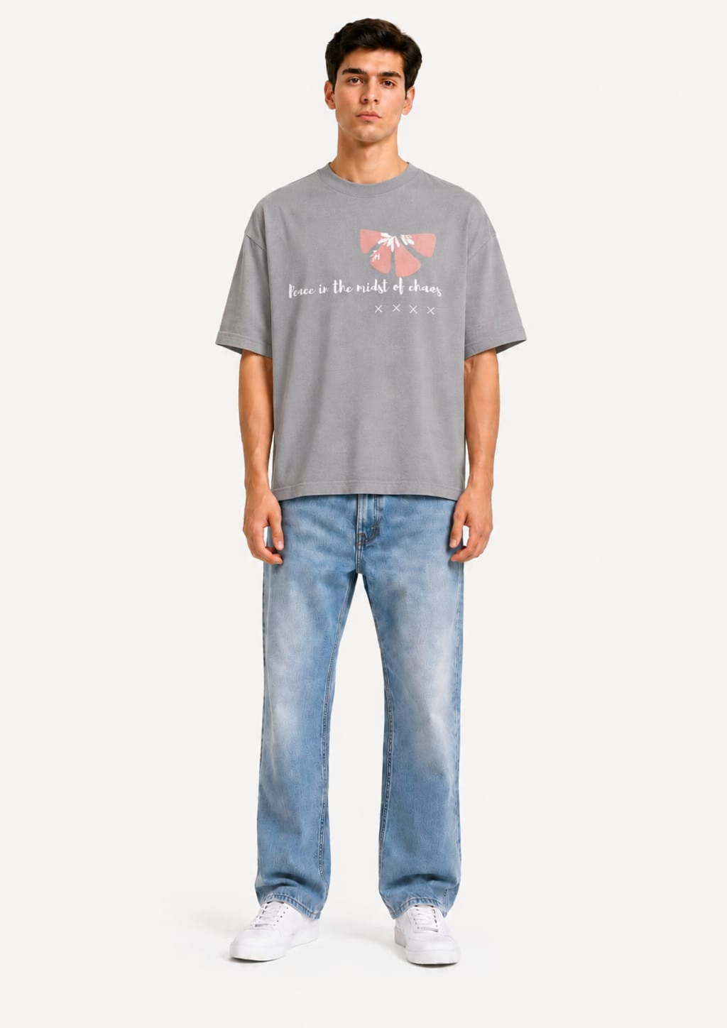 Calm Amidst Chaos Oversized tee