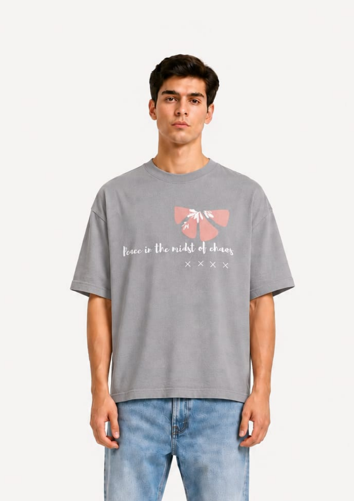 Calm Amidst Chaos Oversized tee