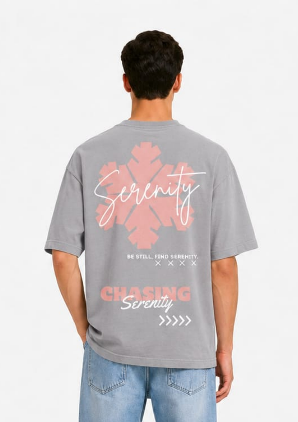 Calm Amidst Chaos Oversized tee