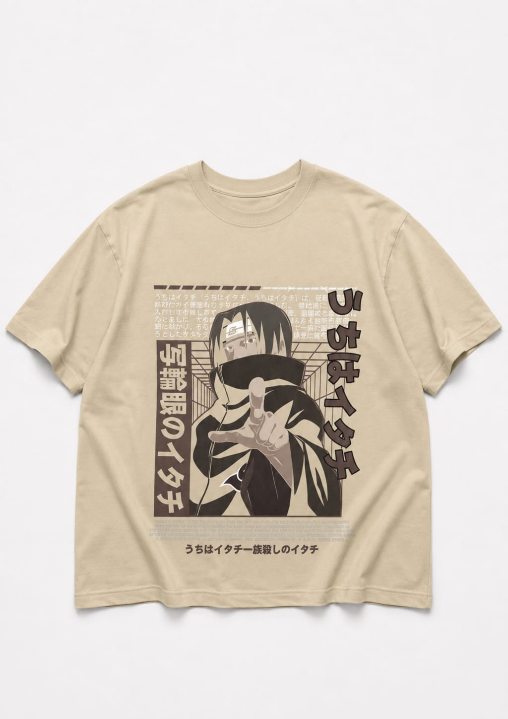 Uchiha Itachi Oversized tee