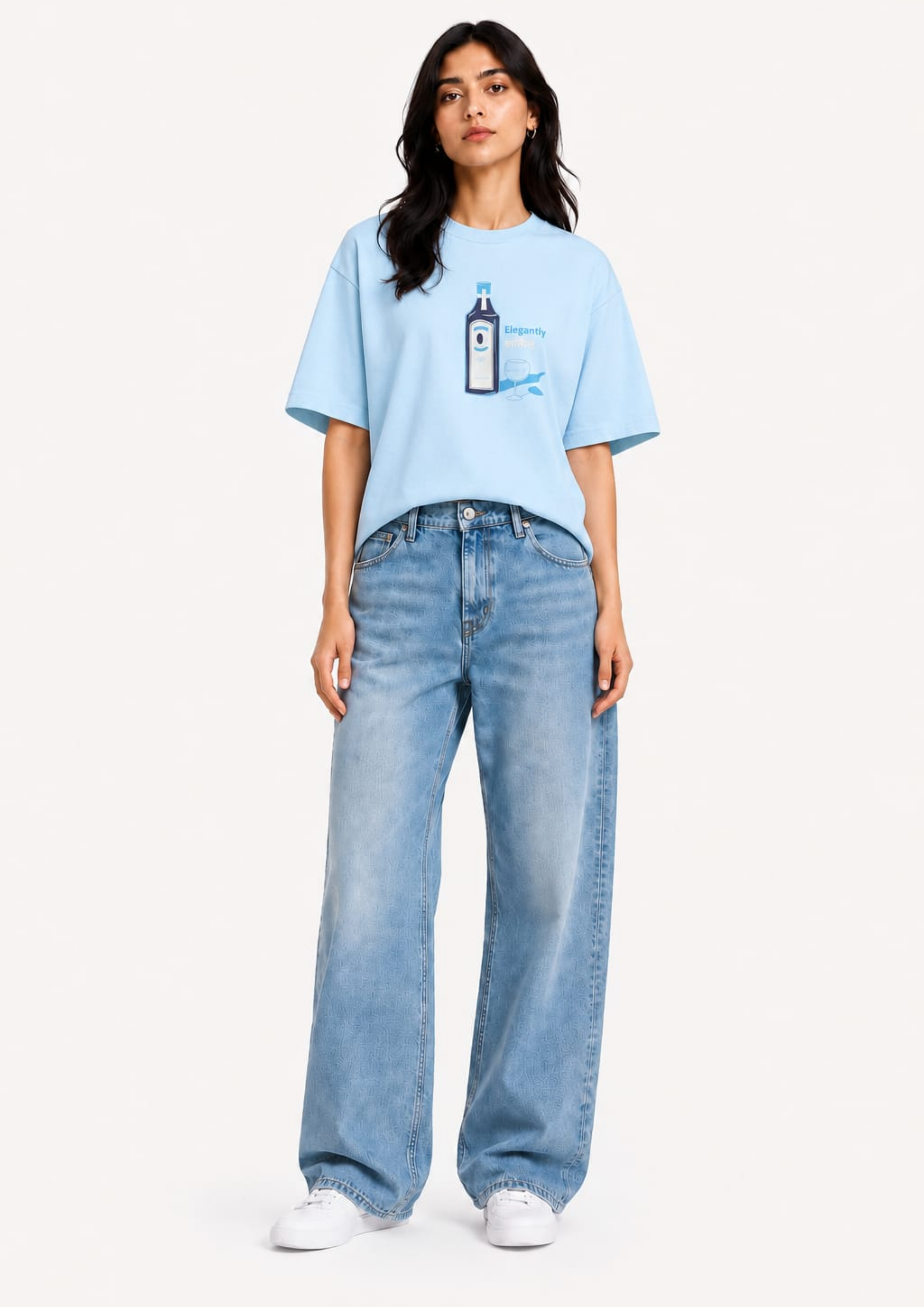 Bombayy Sapphhireee Oversized tee
