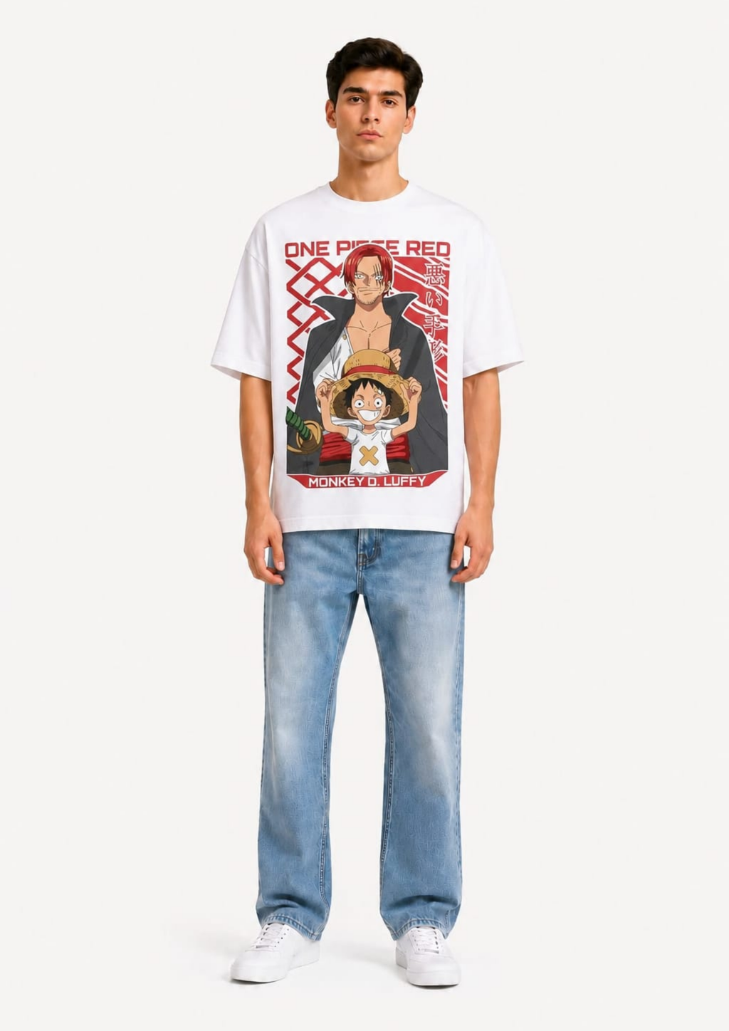 One Piece RED: Shanks & Luffy Legacy Oversized tee