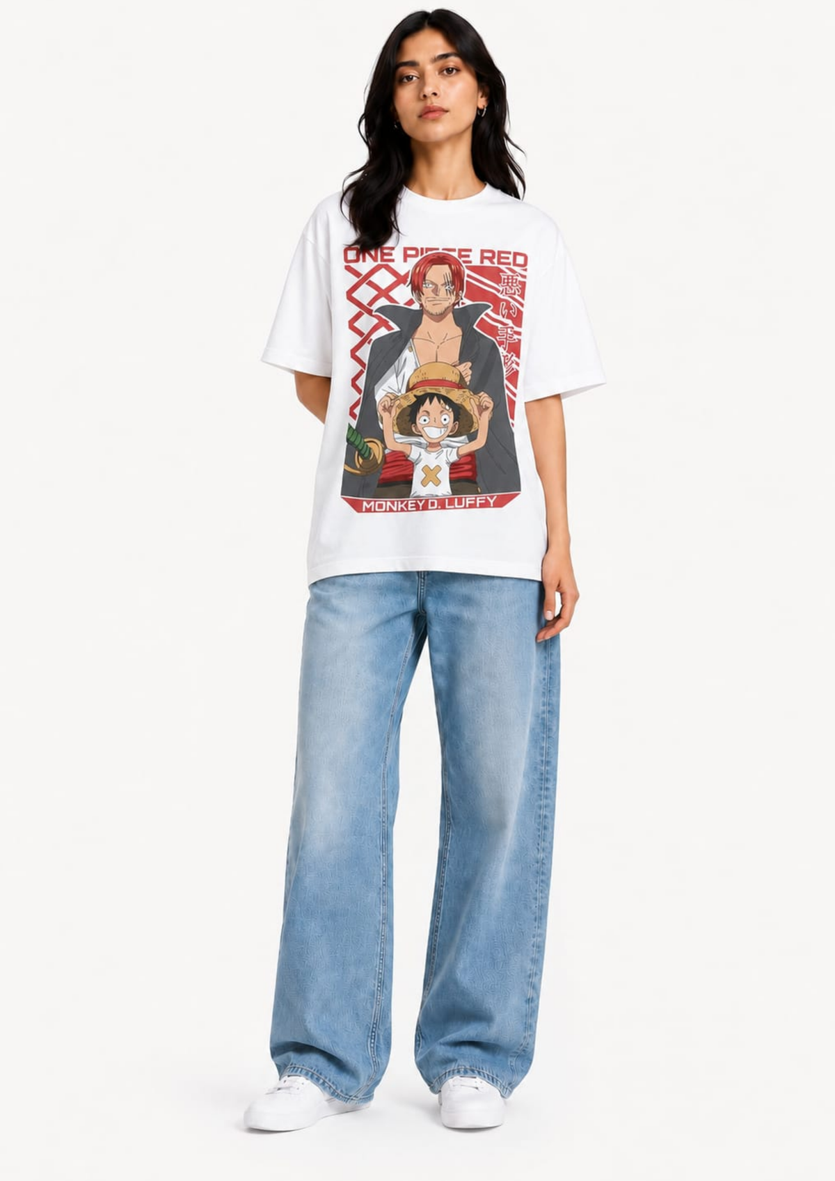 One Piece RED: Shanks & Luffy Legacy Oversized tee