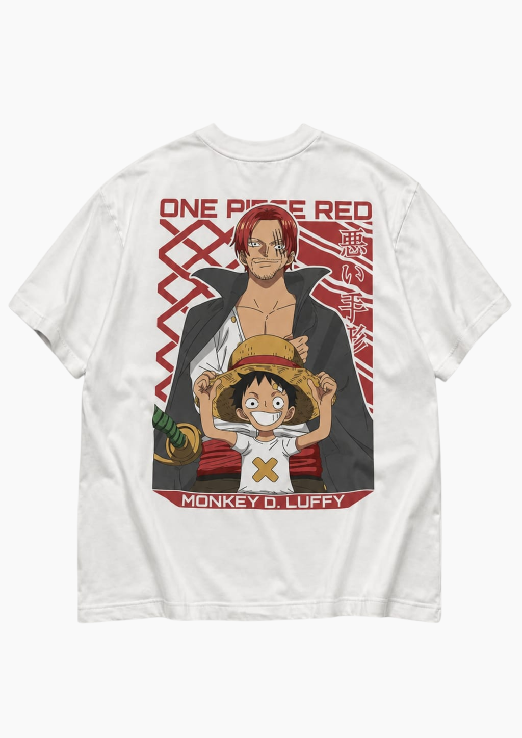One Piece RED: Shanks & Luffy Legacy Oversized tee