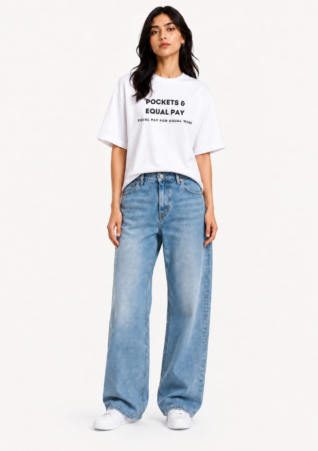 Pockets & Equal Pay Oversized tee