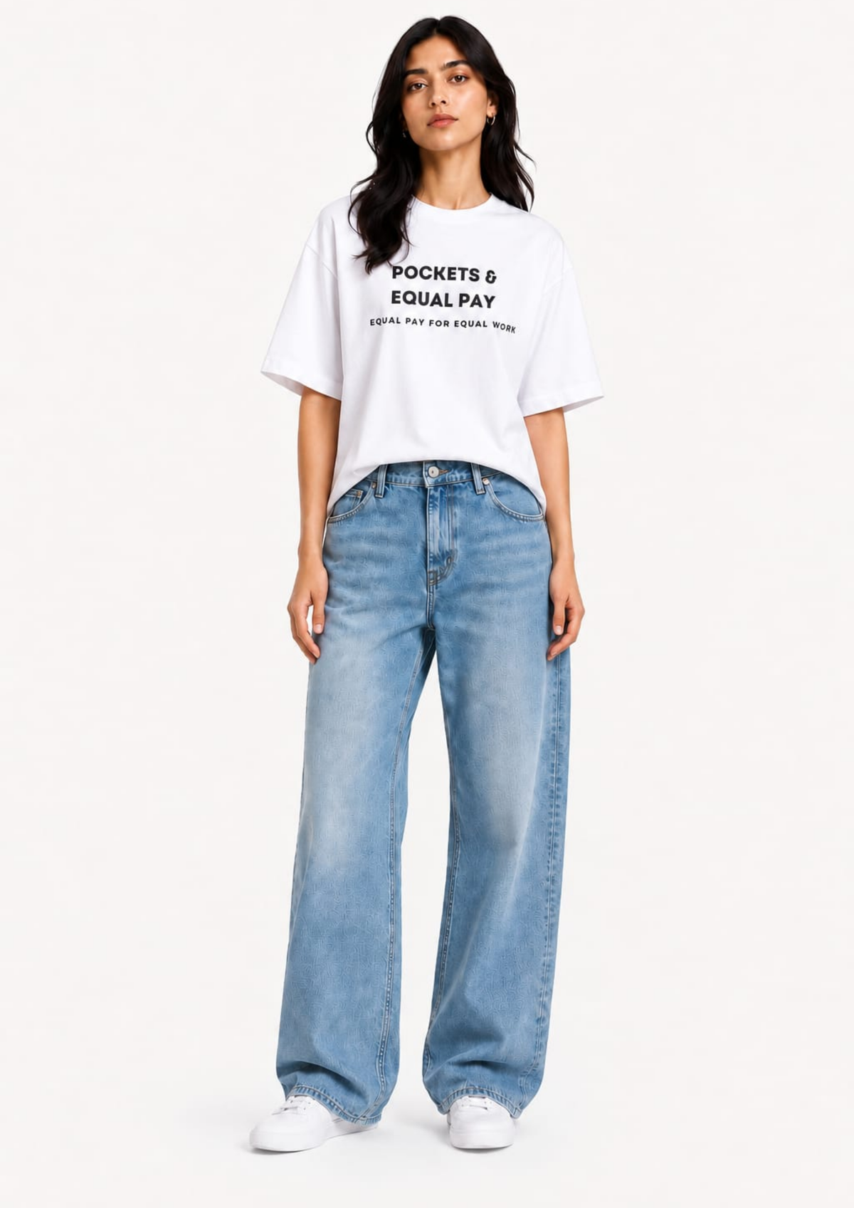 Pockets & Equal Pay Oversized tee