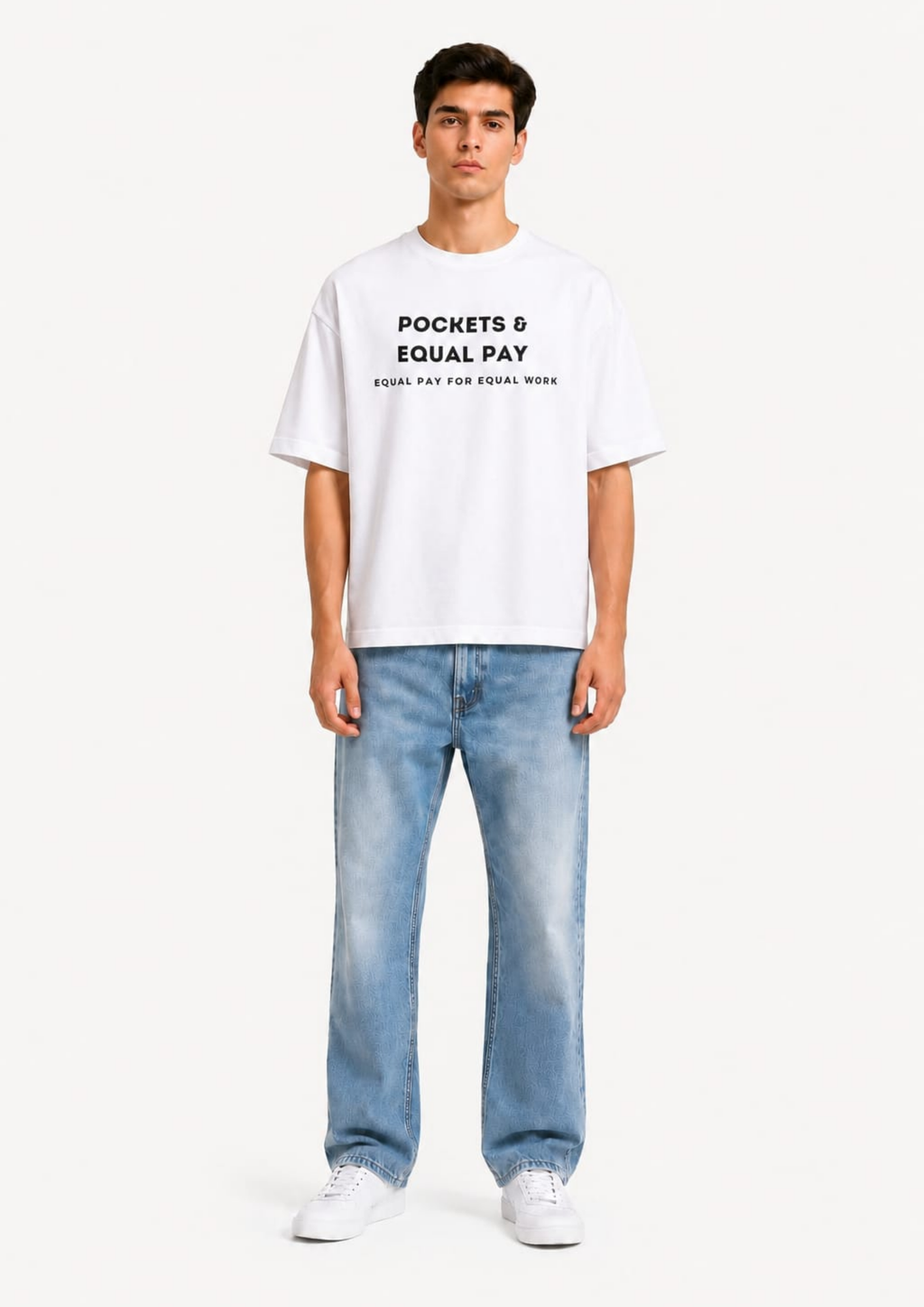 Pockets & Equal Pay Oversized tee