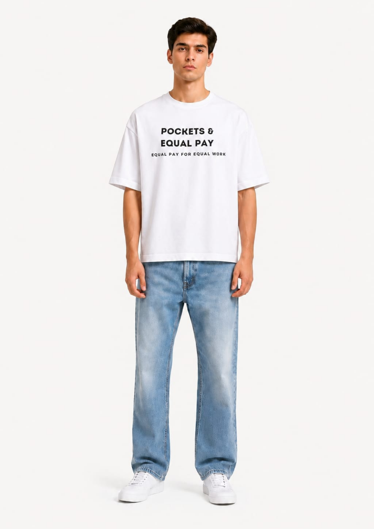 Pockets & Equal Pay Oversized tee