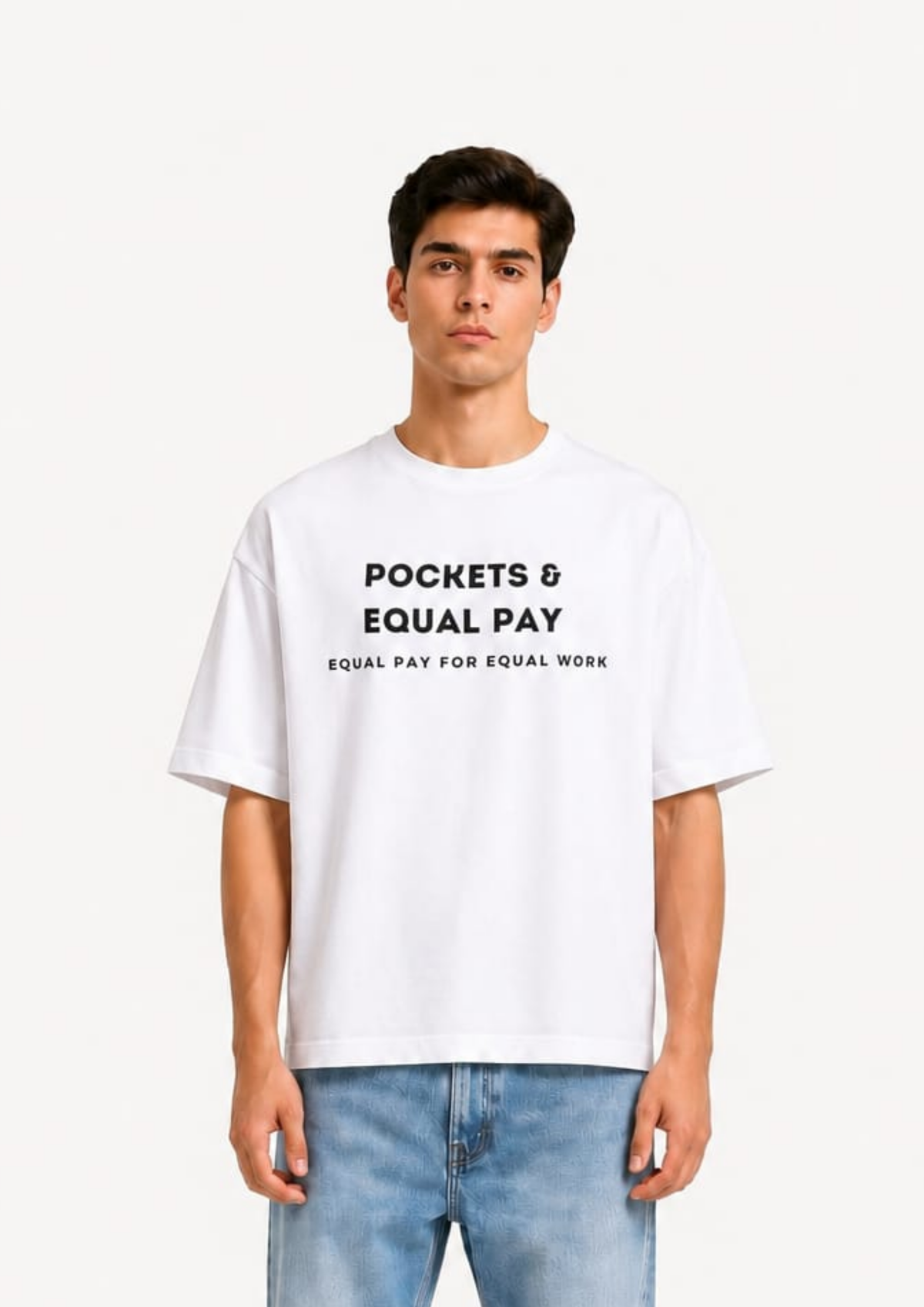 Pockets & Equal Pay Oversized tee