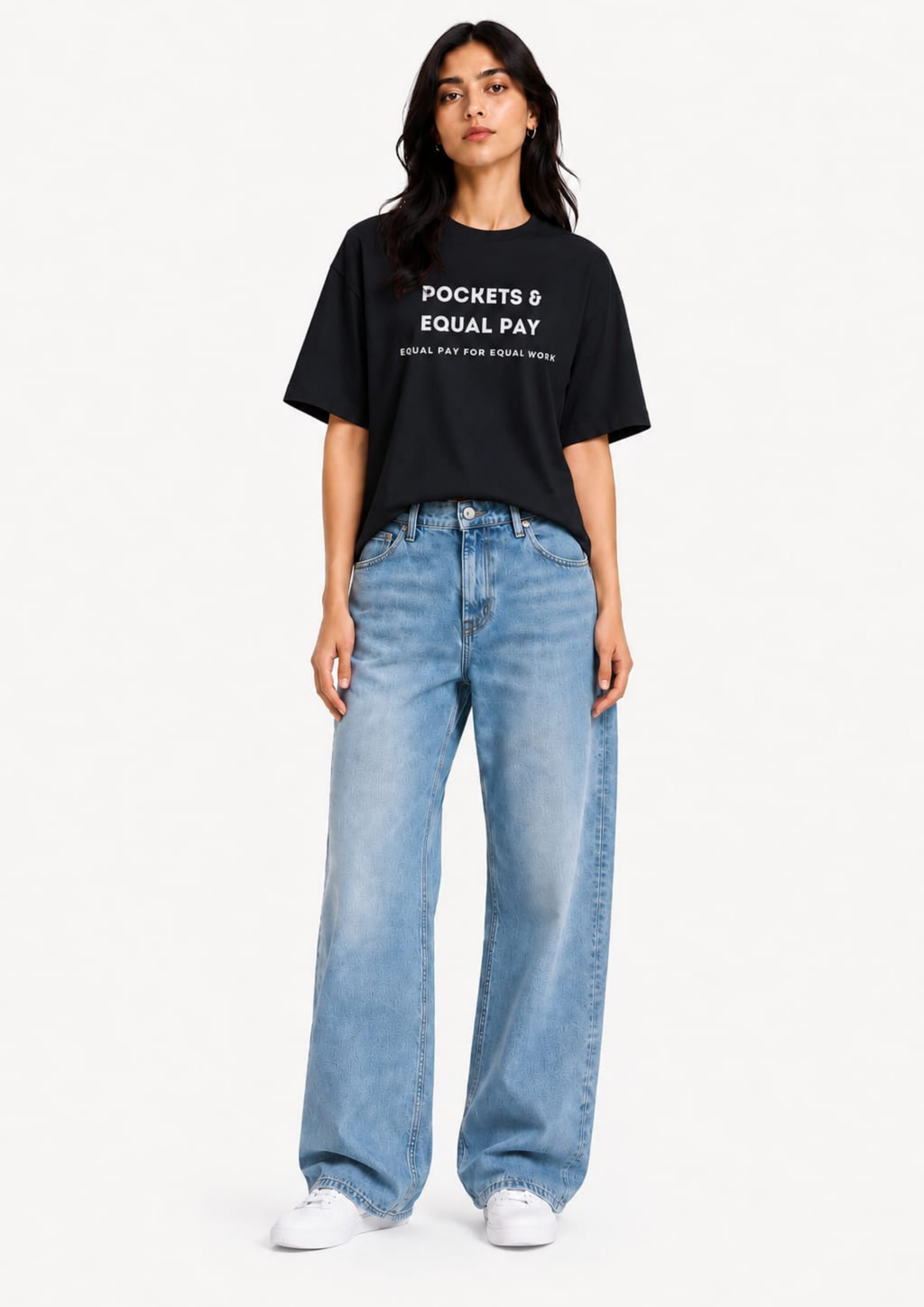 Pockets & Equal Pay Oversized tee