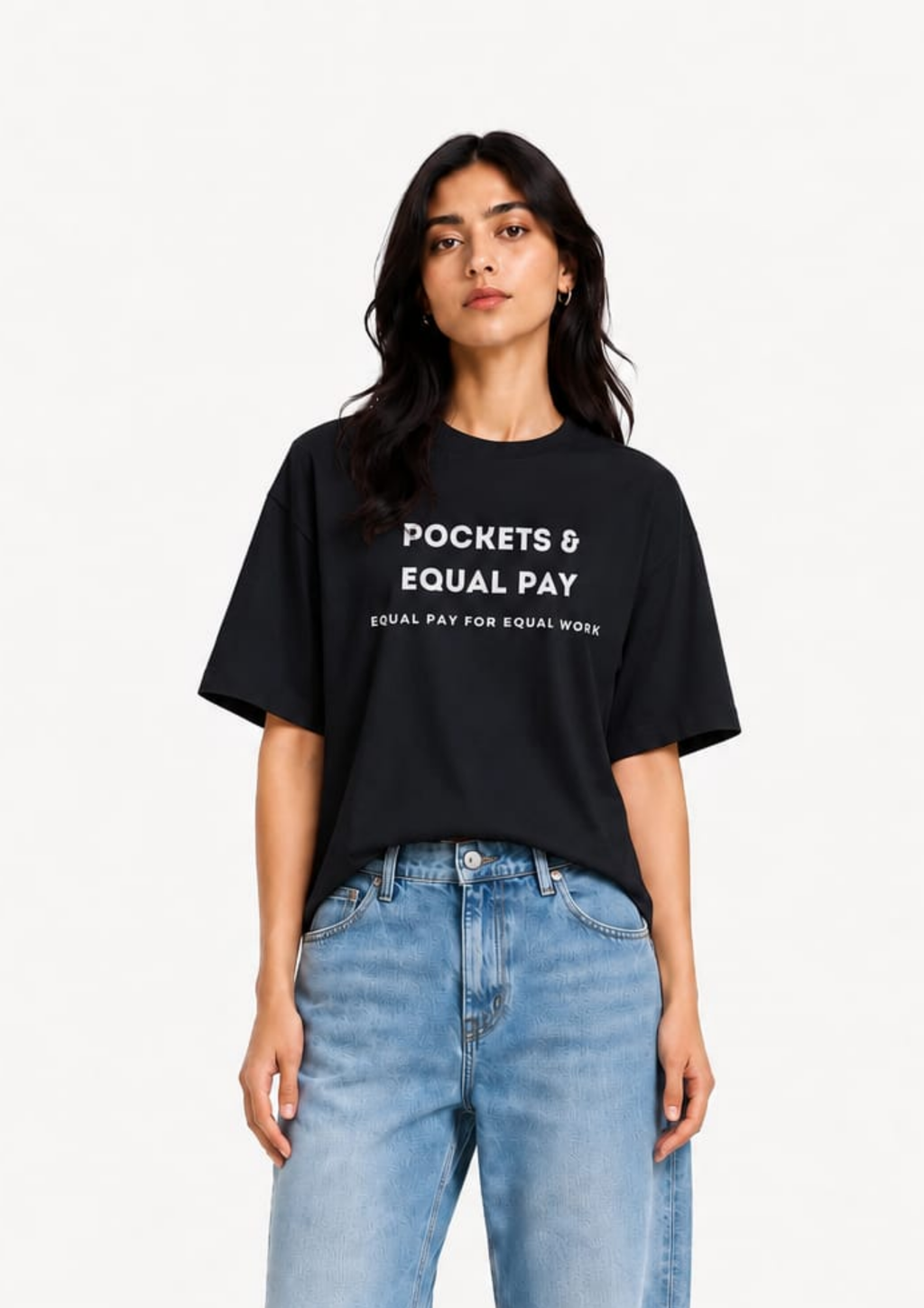 Pockets & Equal Pay Oversized tee