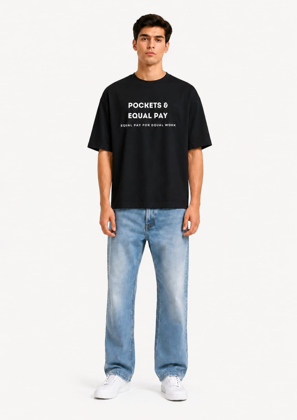 Pockets & Equal Pay Oversized tee