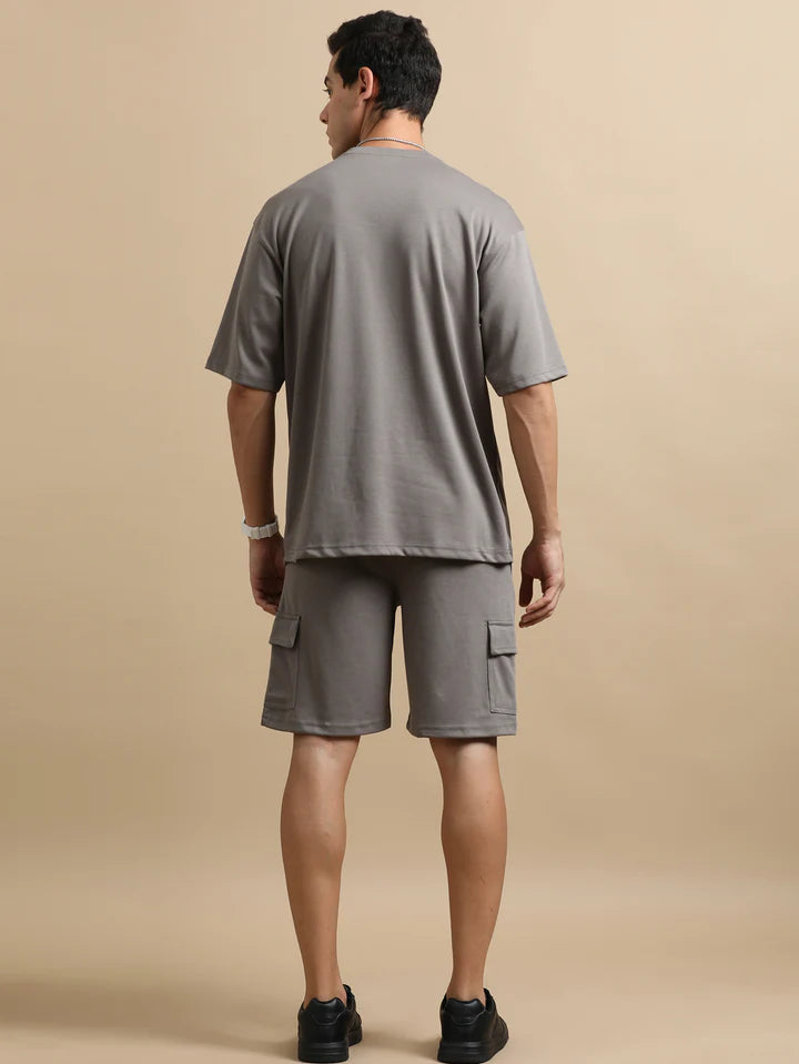 Utility Warm Grey Co-Ords Set