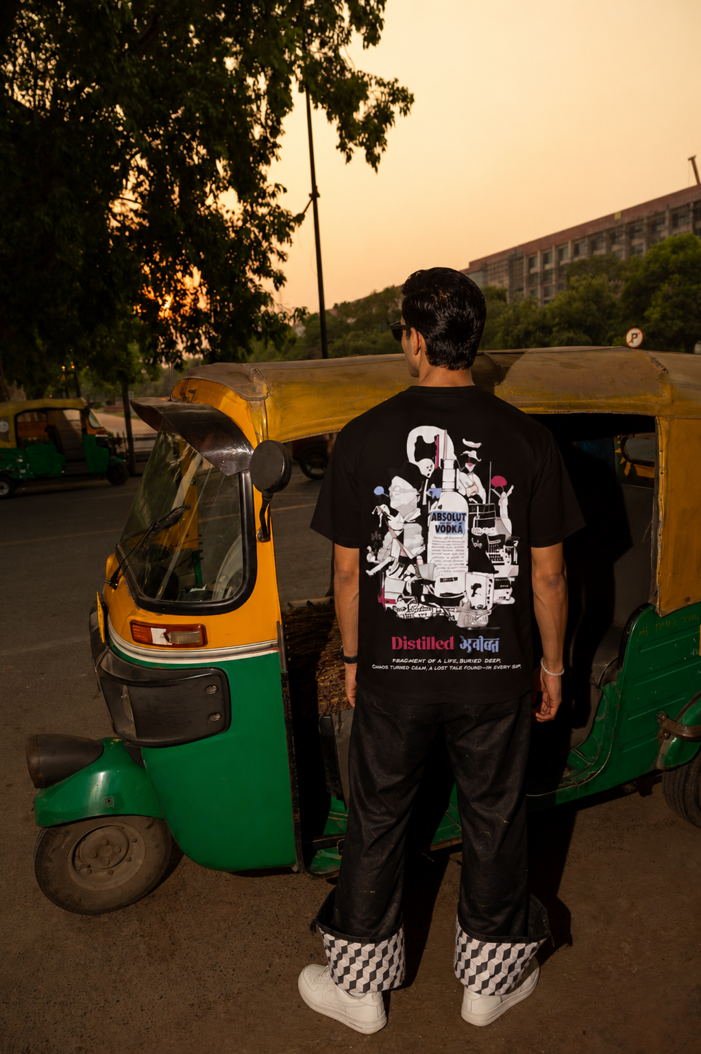 Absolutly Sober, Oversized Unisex Heavyweight Tee