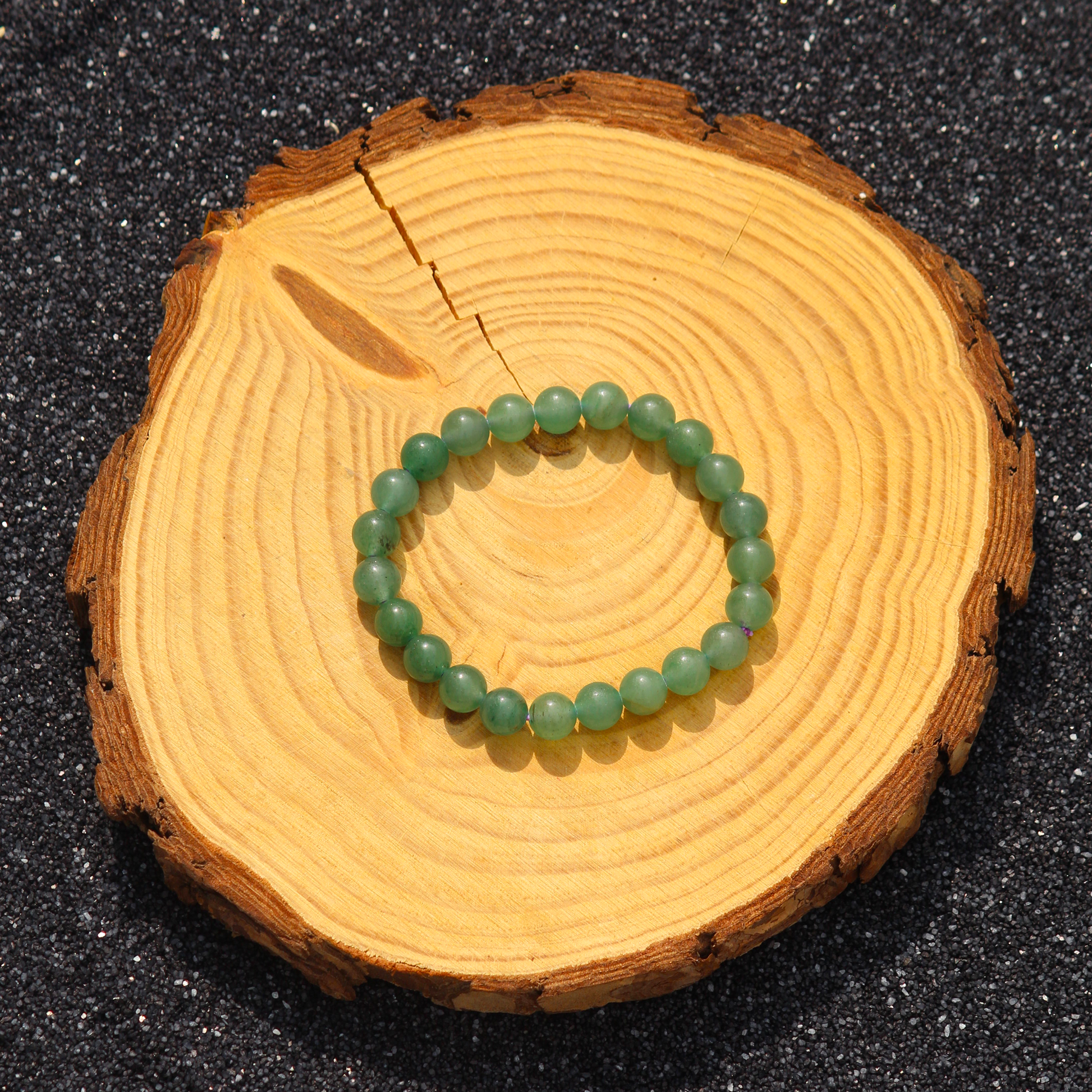 Prosper Path Green Aventurine Bracelet – Men’s Luck & Energy Jewelry