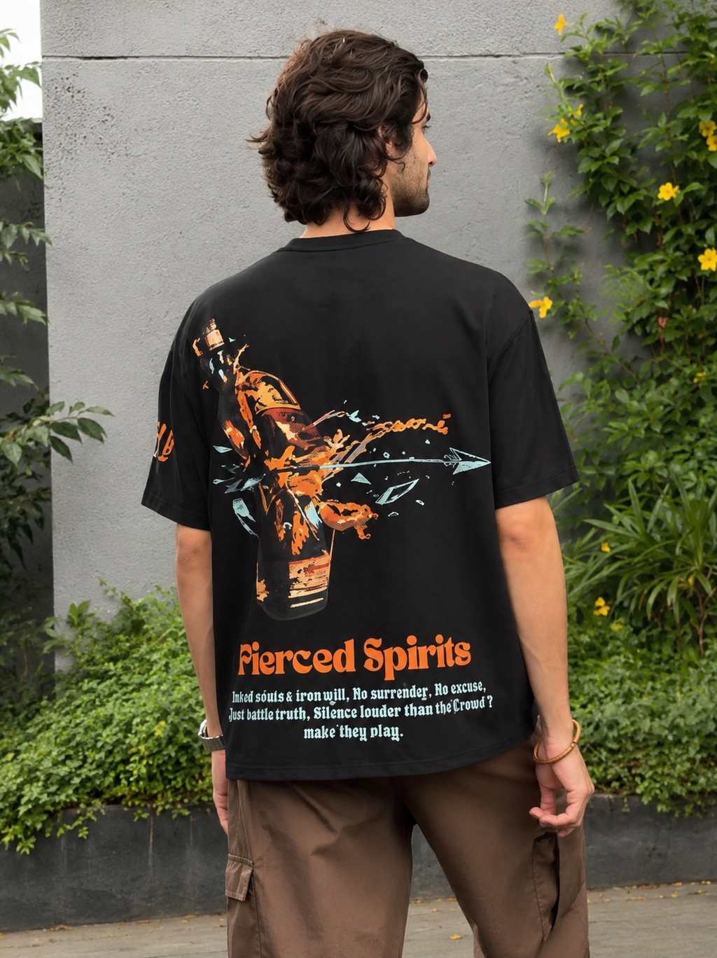 Pierced Spirits Oversized tee