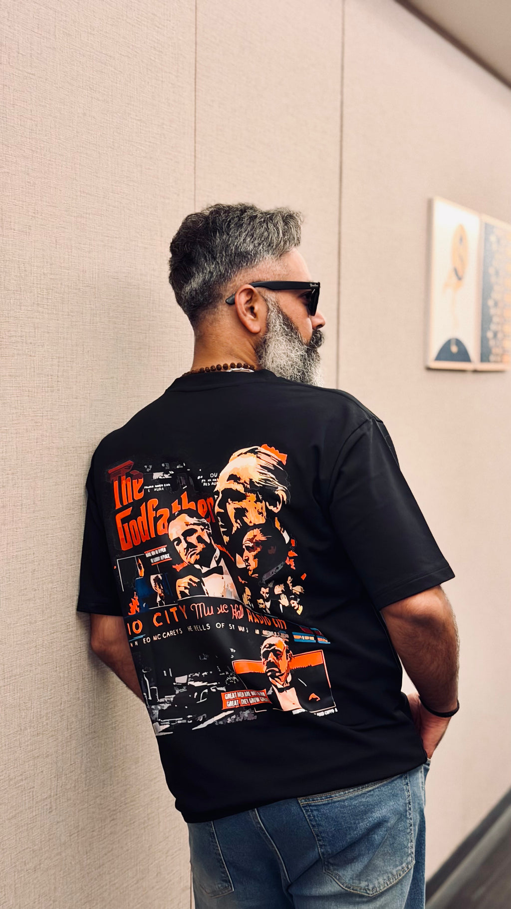 The Godfather, Unisex Oversized Heavyweight Tee