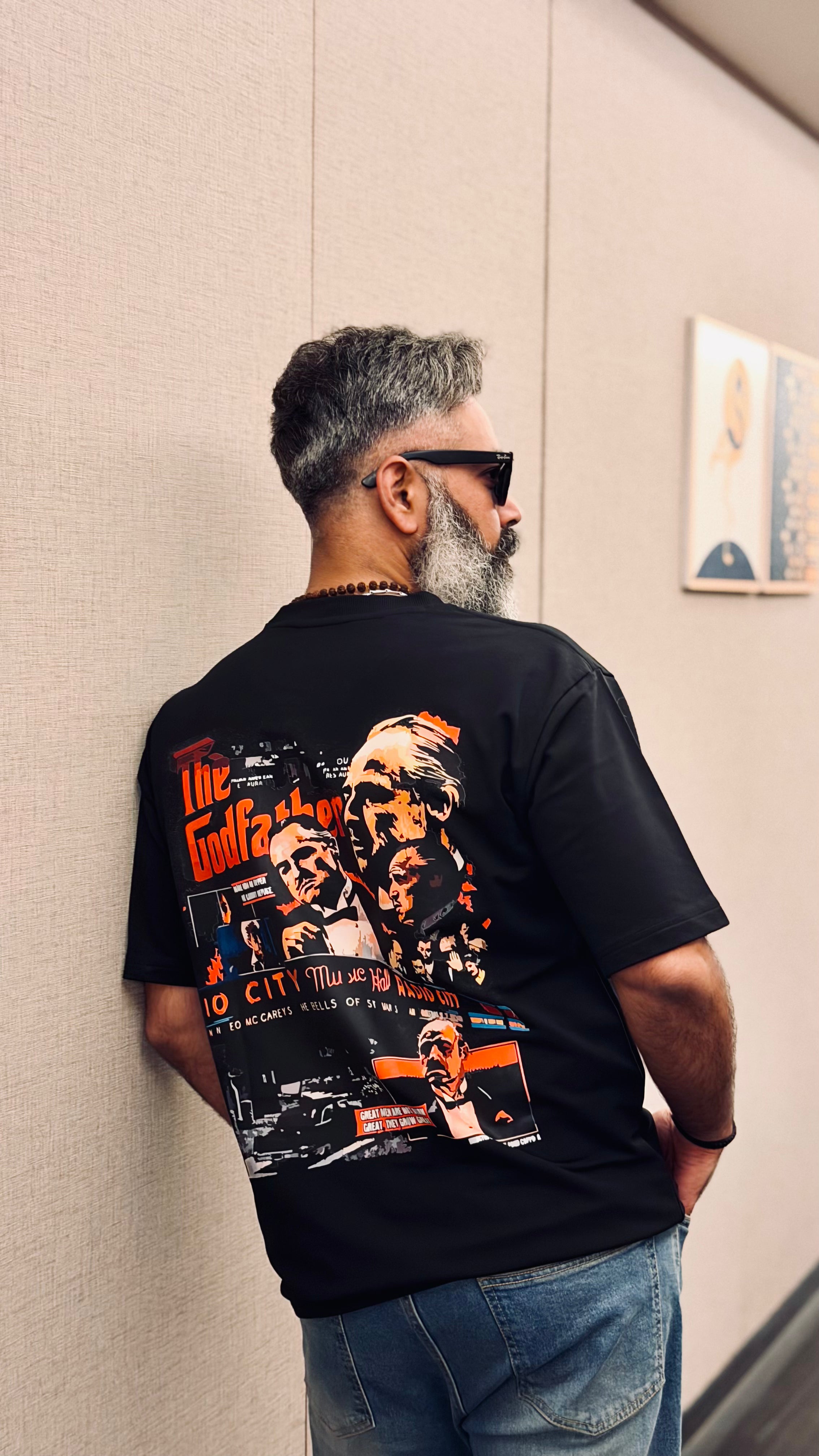The Godfather, Unisex Oversized Heavyweight Tee