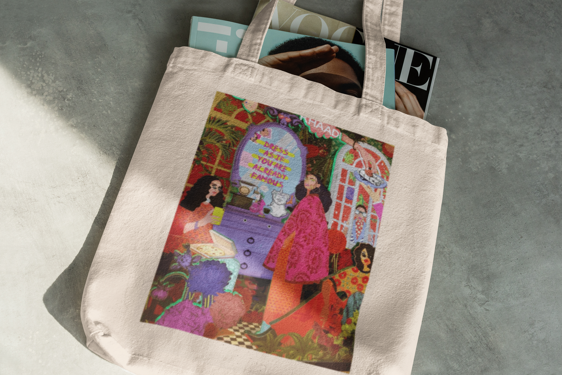 Fame In The Making Tote Bag